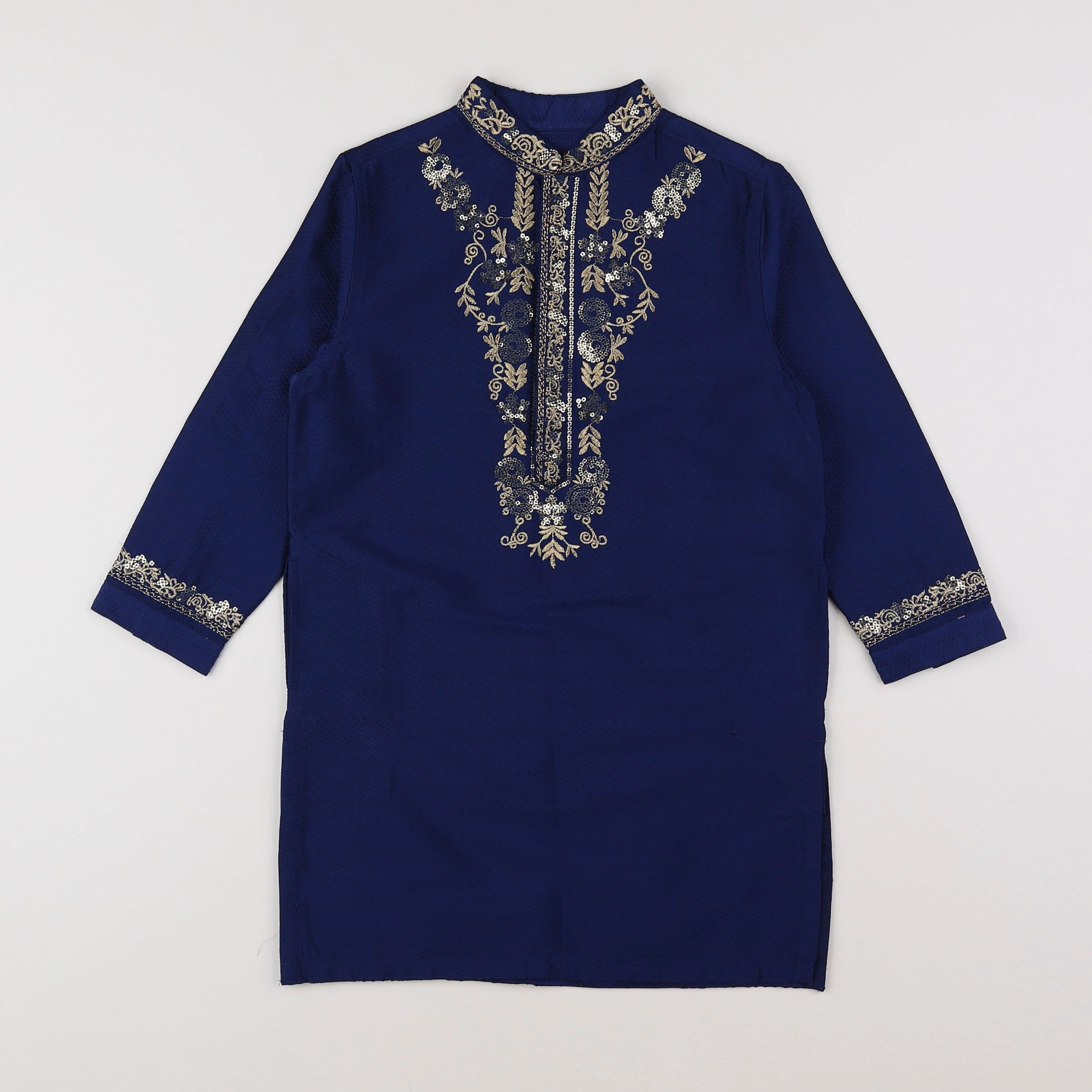 Next - robe bleu - 3 ans