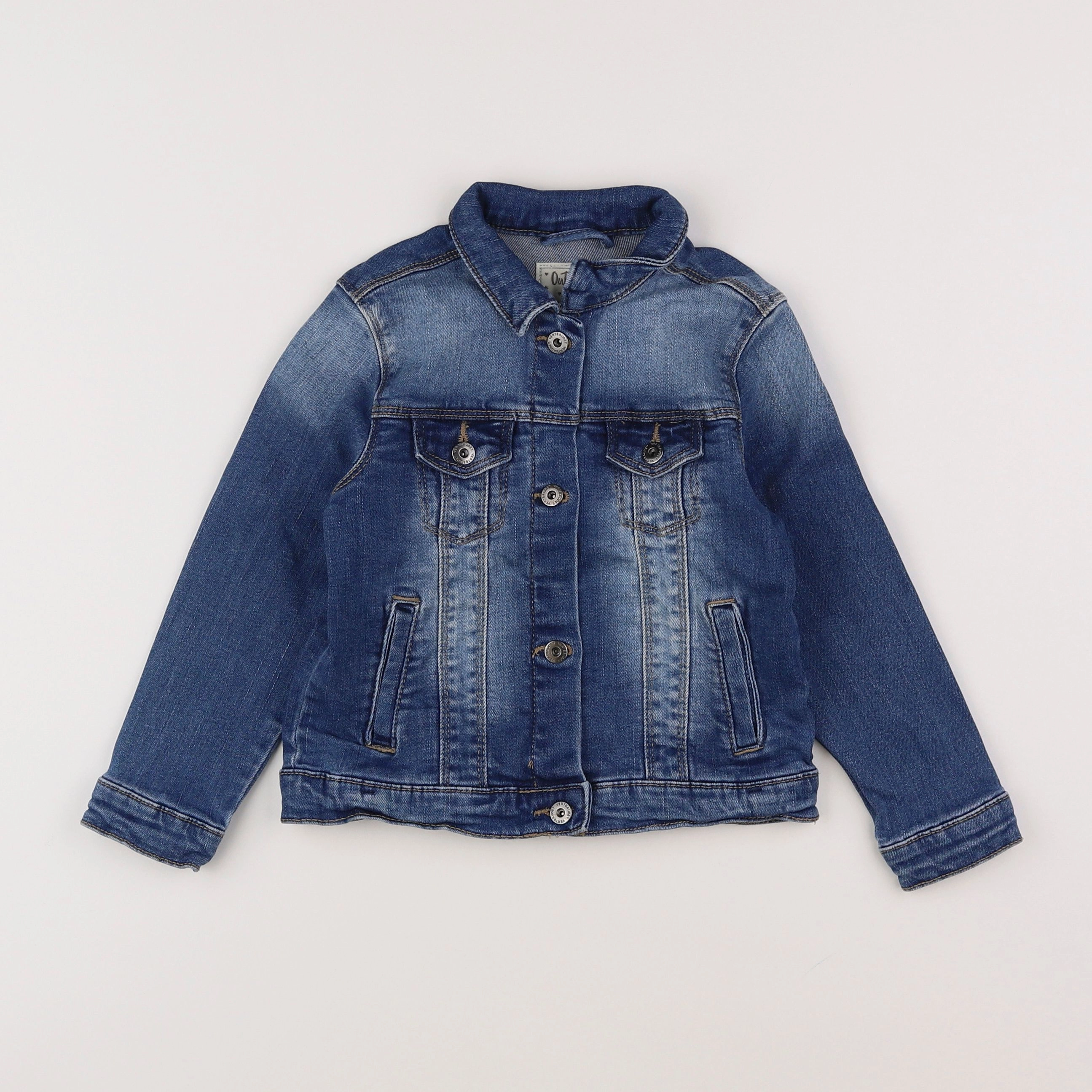 Vertbaudet - veste bleu - 4 ans