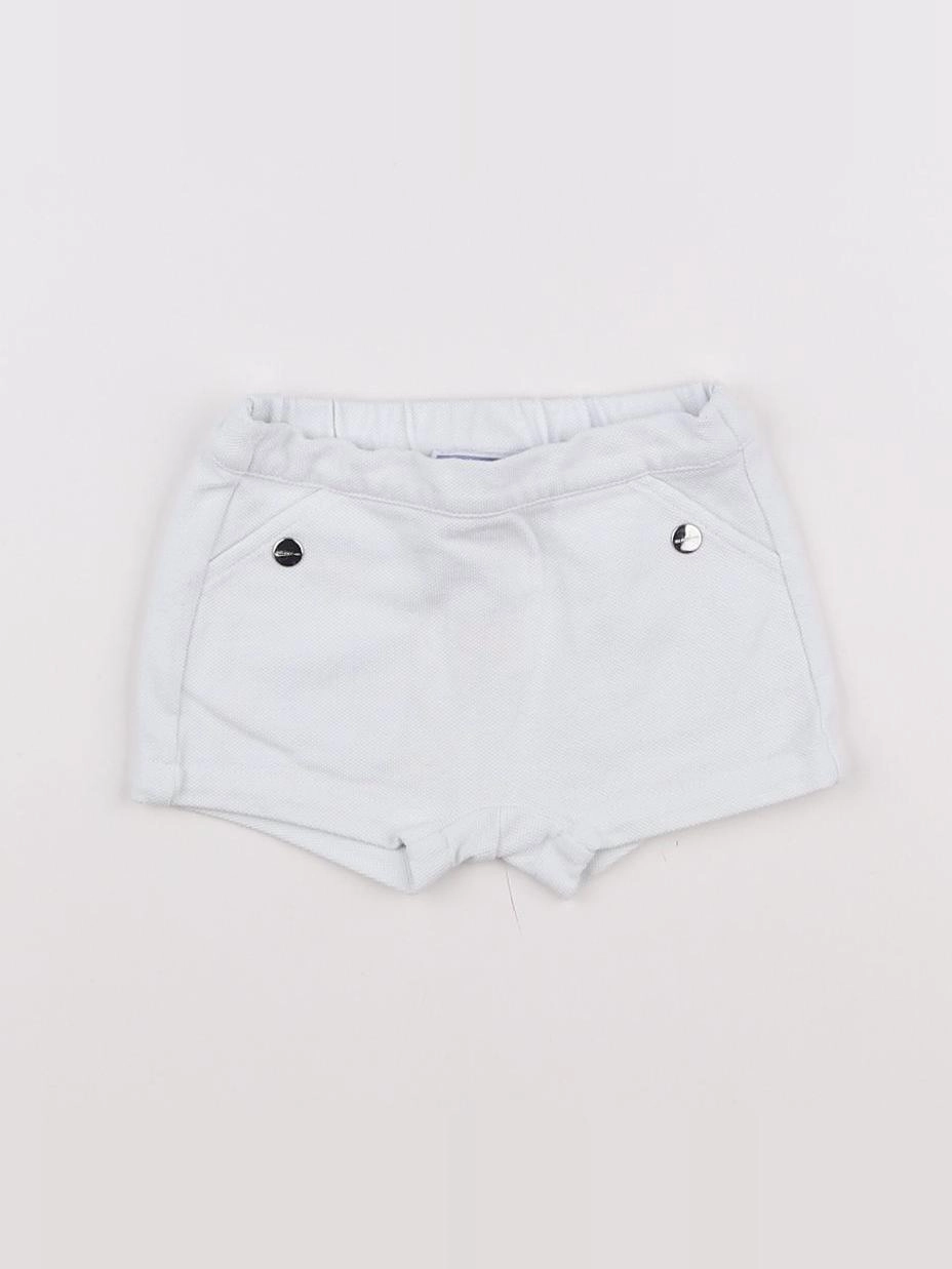 Jacadi - short blanc - 3 mois