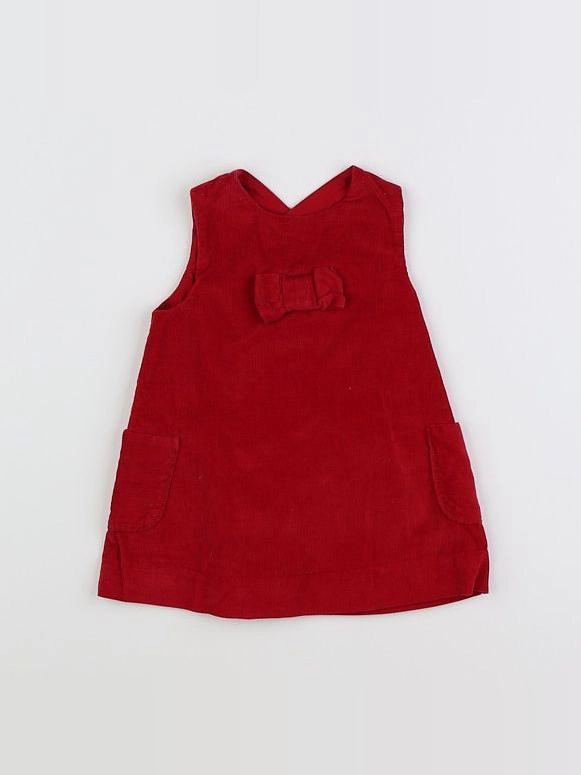 Jacadi - robe rouge - 6 mois
