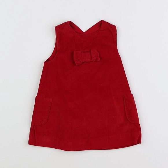 Jacadi - robe rouge - 6 mois