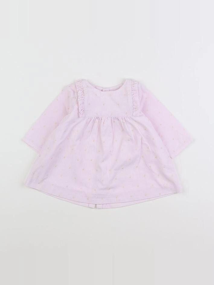 Jacadi - robe rose - 6 mois