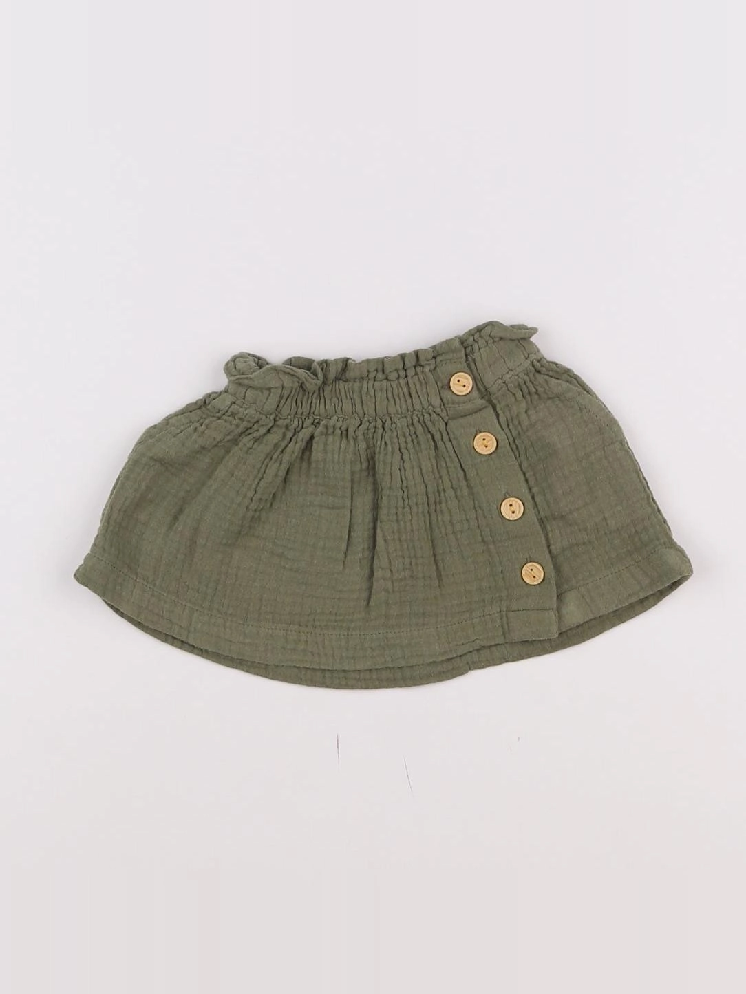 Vertbaudet - jupe vert - 3 mois