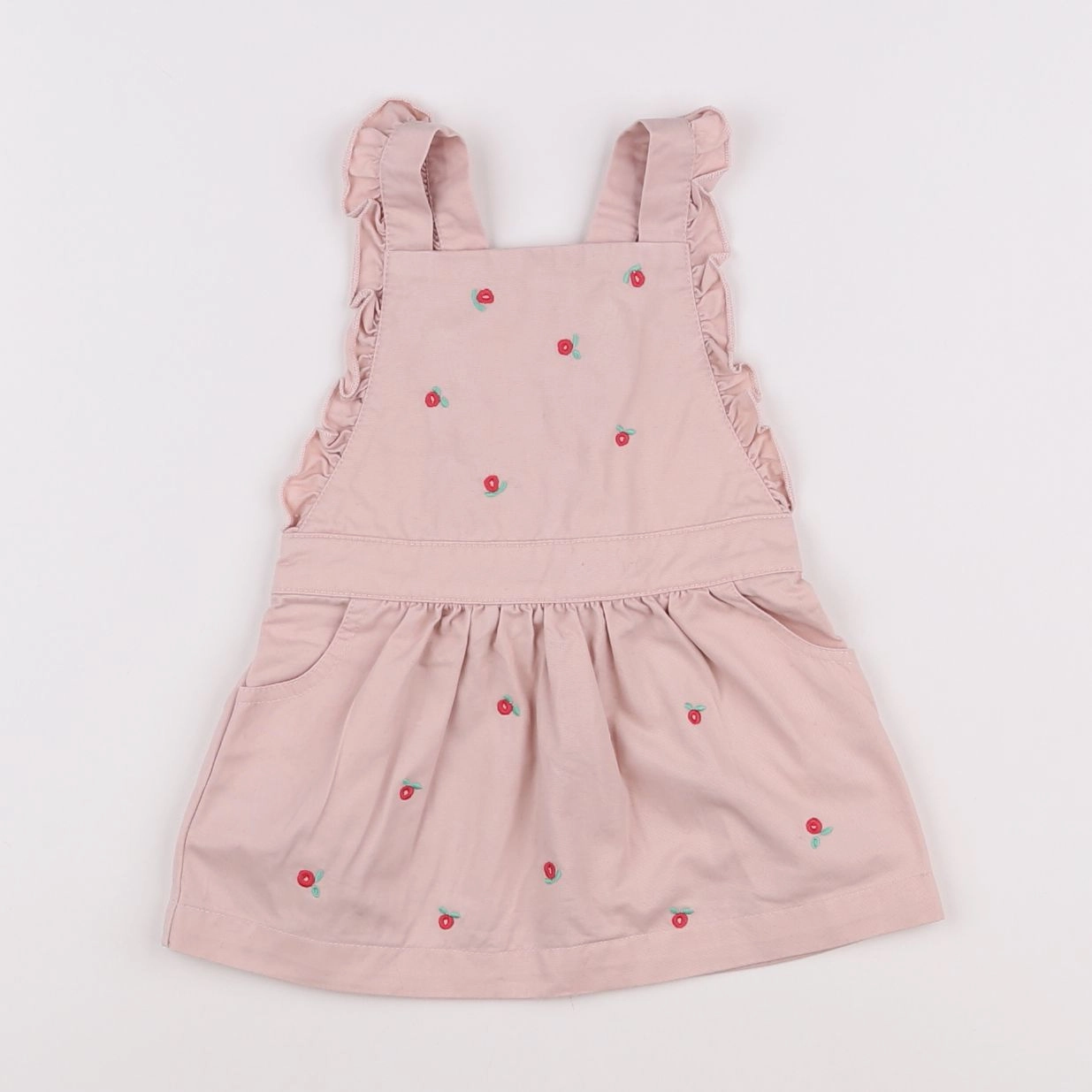 Vertbaudet - robe rose - 9 mois