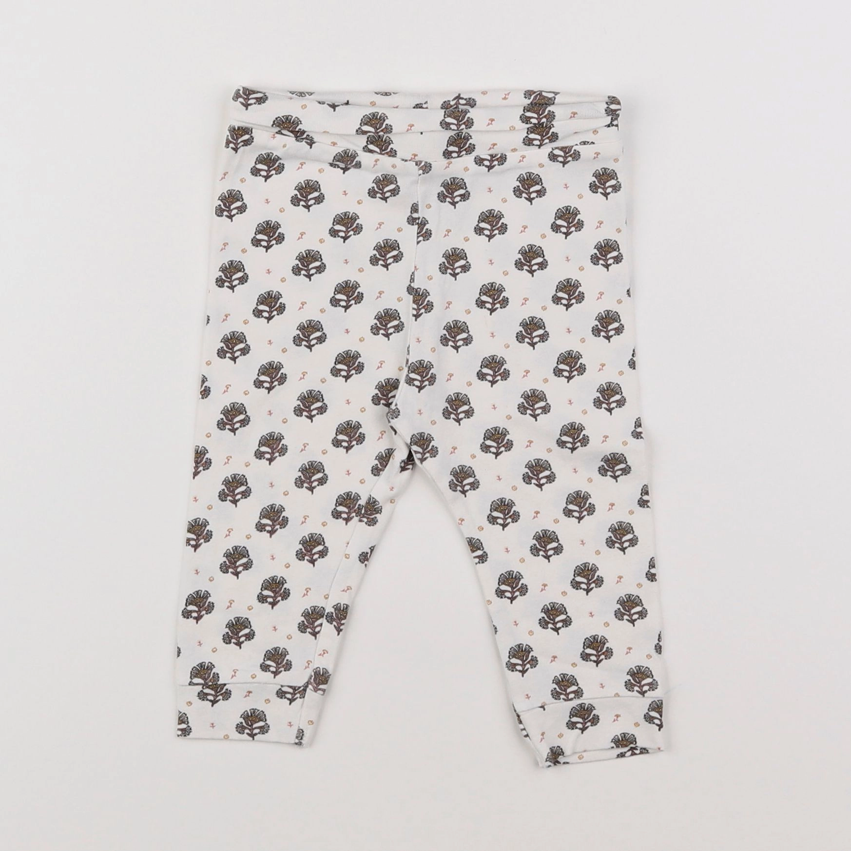 Vertbaudet - legging blanc - 6 mois