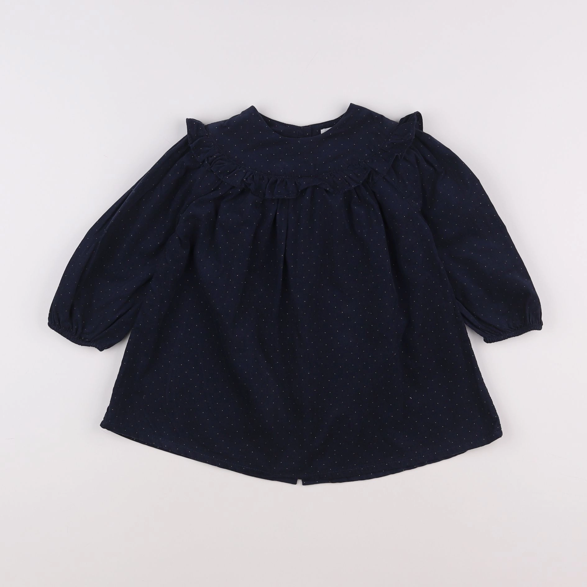 Vertbaudet - robe bleu - 2 ans