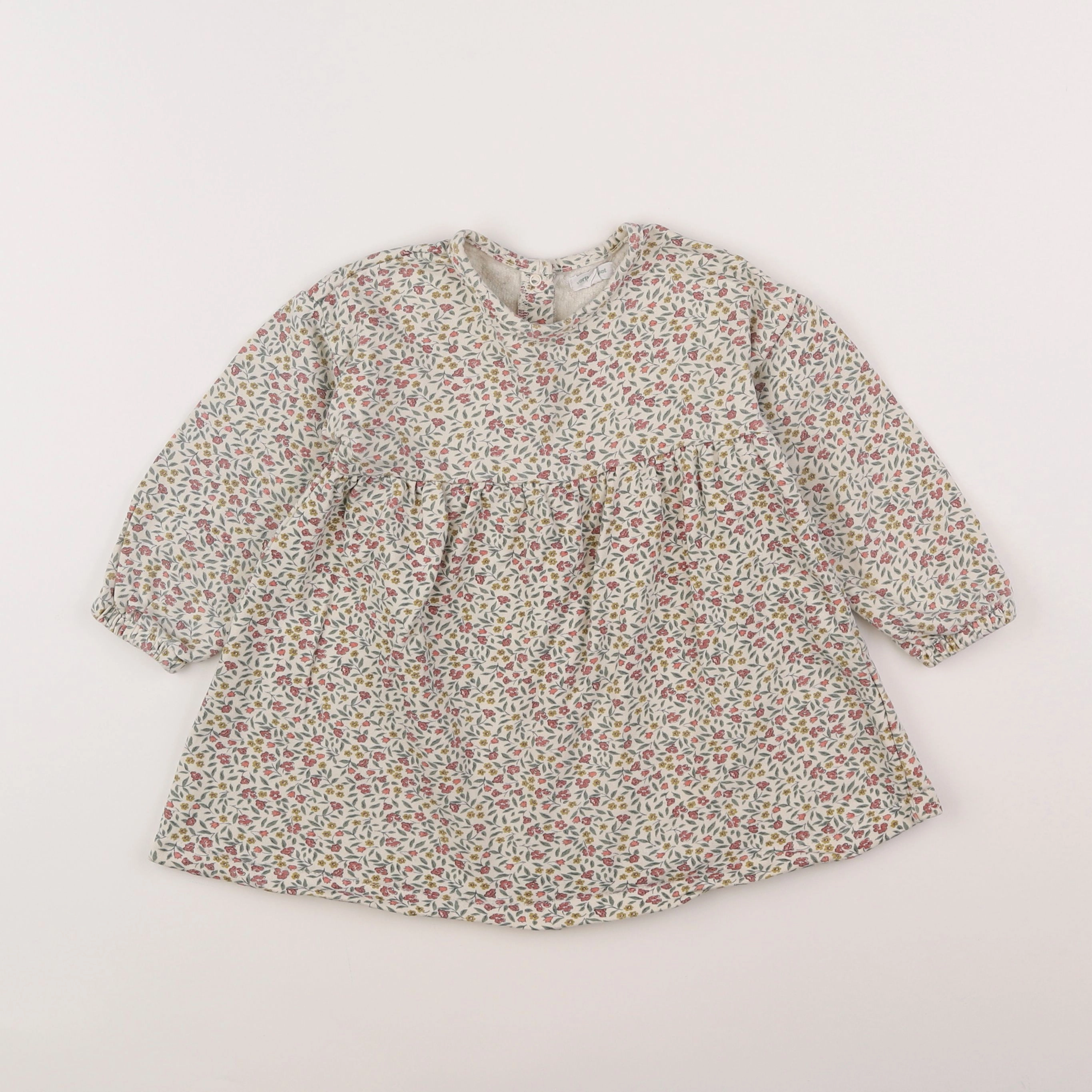 Vertbaudet - robe multicolore - 2 ans