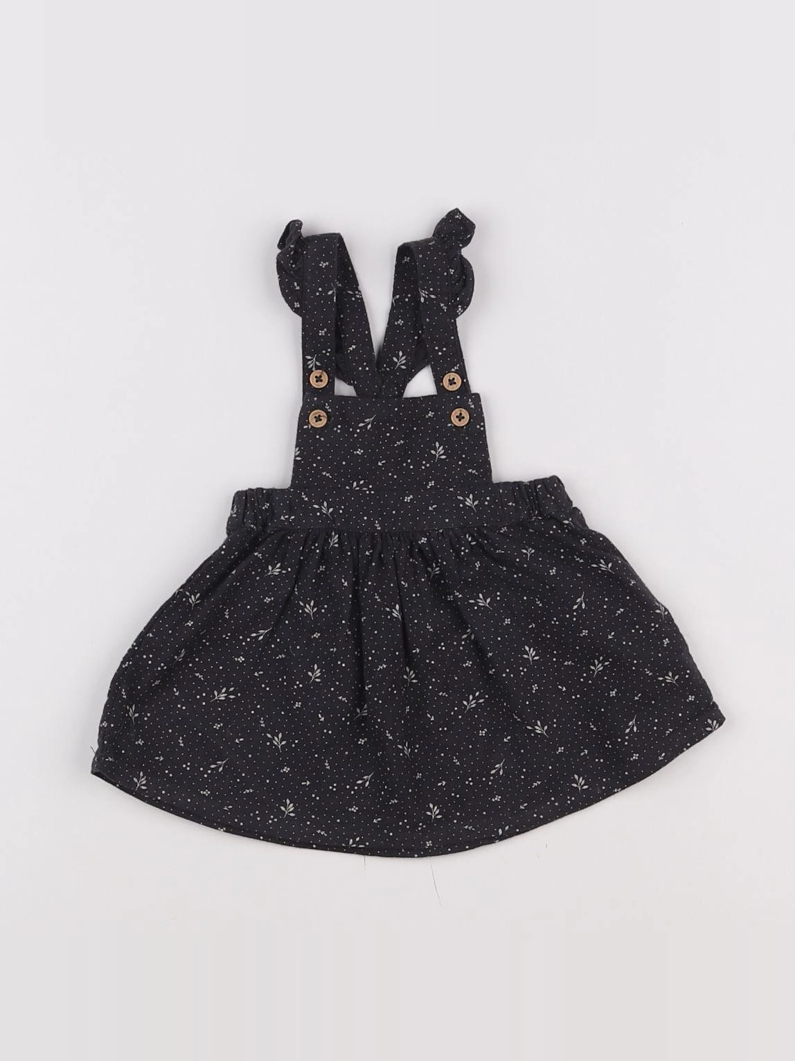 Vertbaudet - robe gris - 1 mois