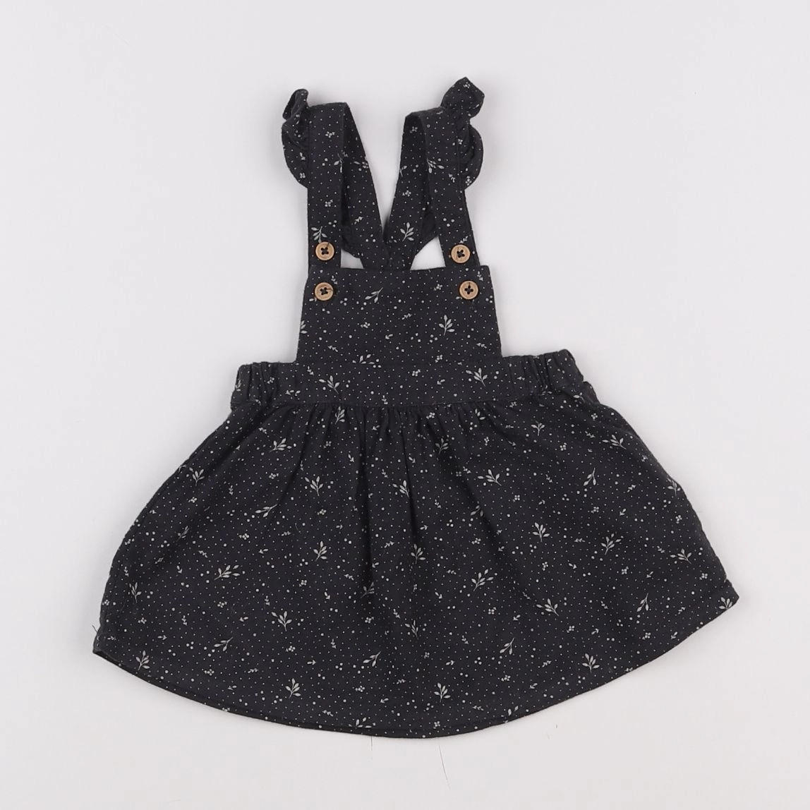 Vertbaudet - robe gris - 1 mois