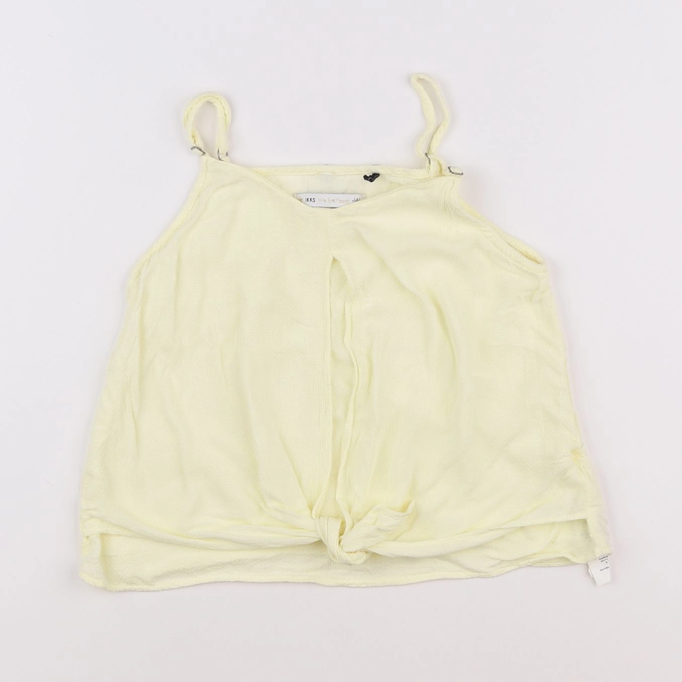 IKKS - blouse jaune - 10 ans