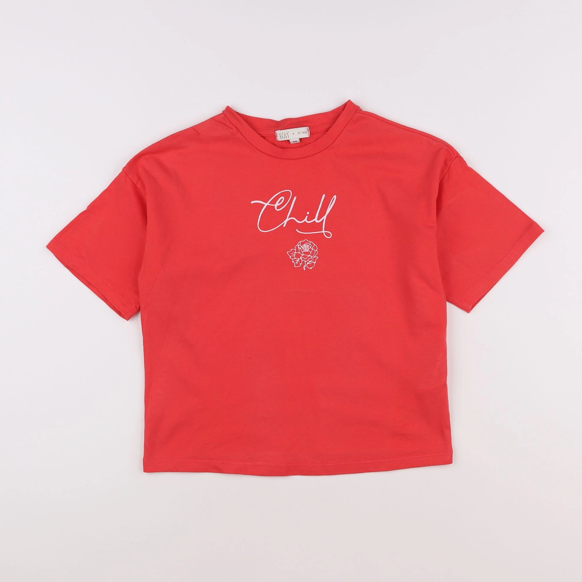 IKKS - tee-shirt rose - 10 ans