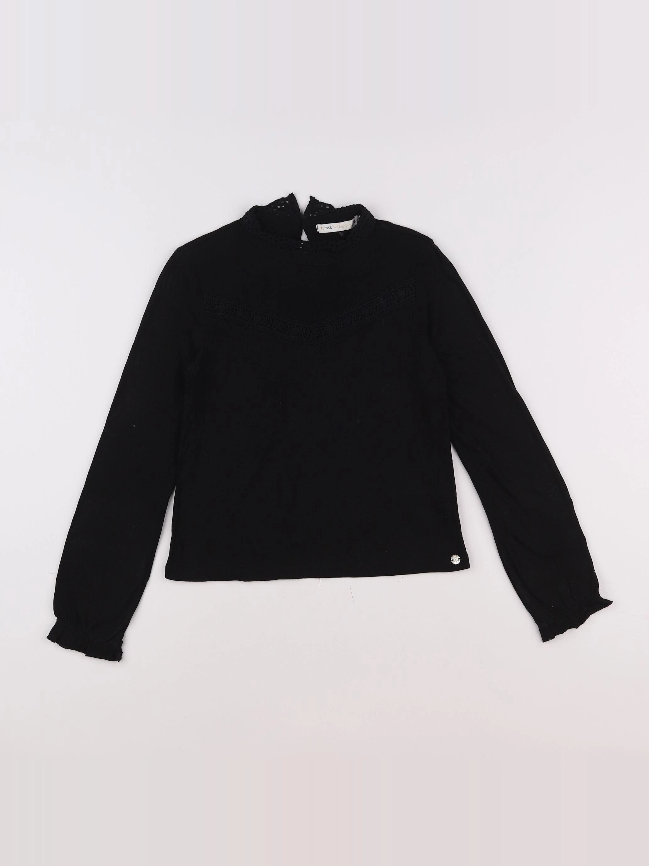 IKKS - tee-shirt noir - 10 ans