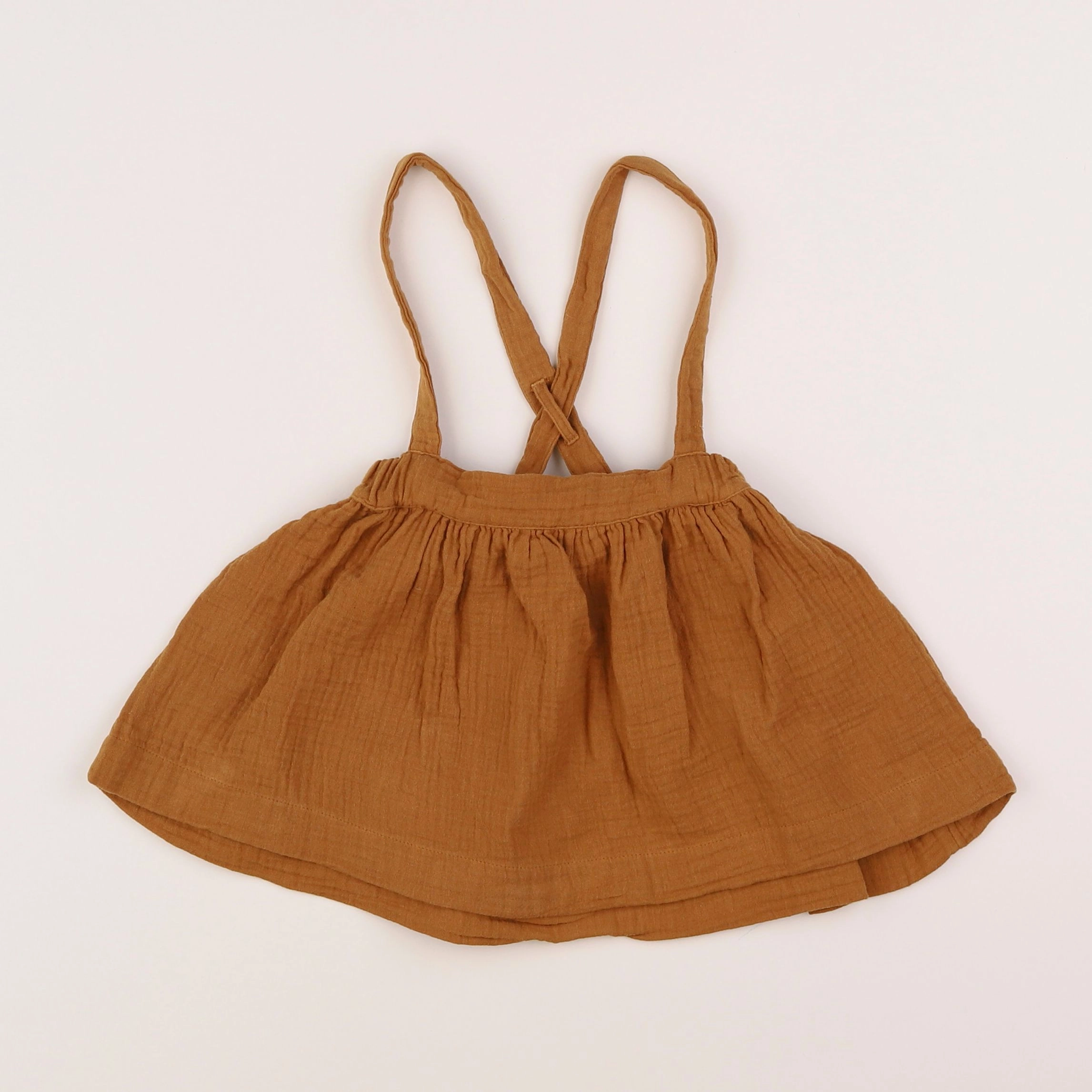 Vertbaudet - jupe marron - 2 ans