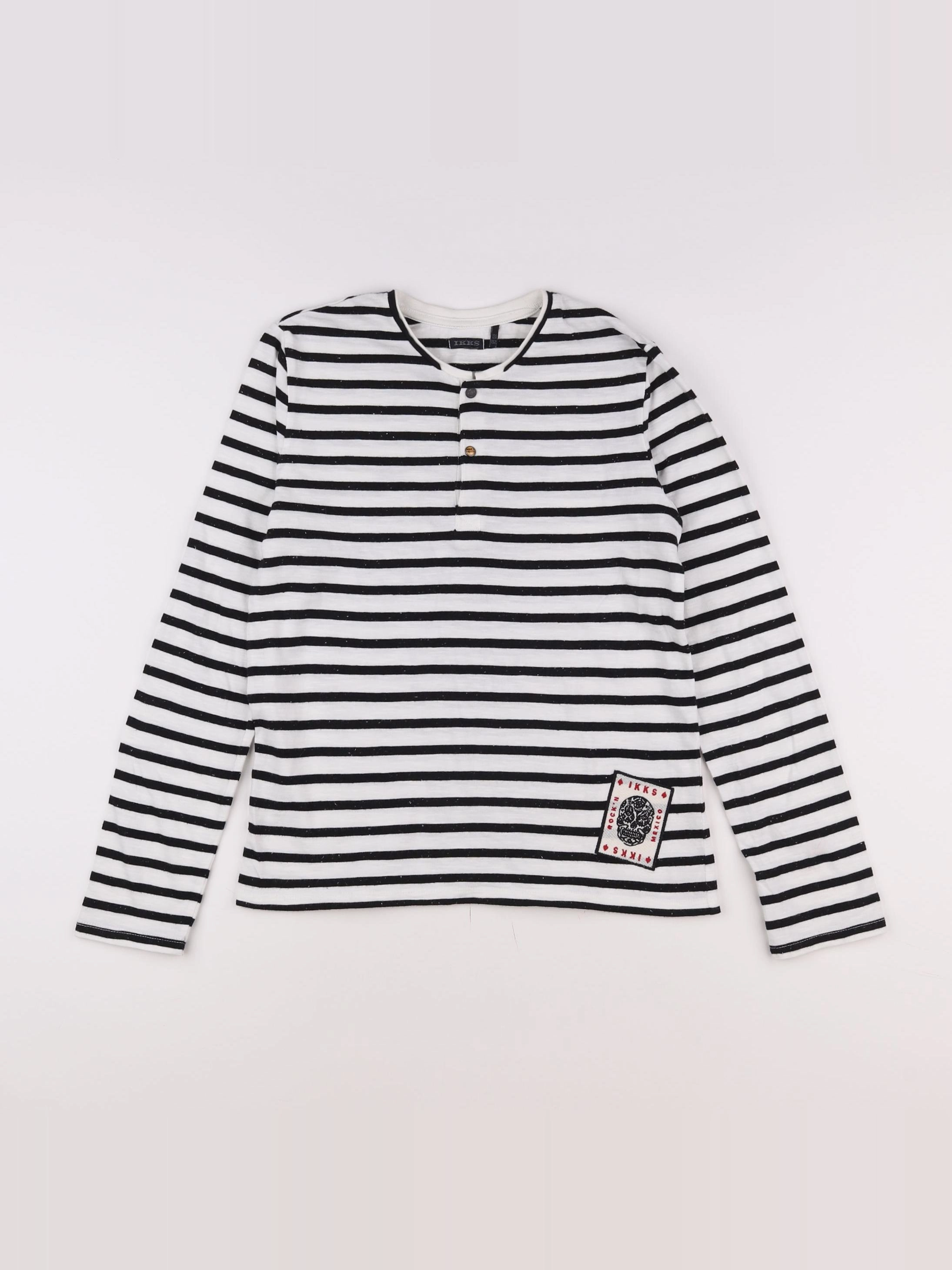 IKKS - tee-shirt noir - 12 ans