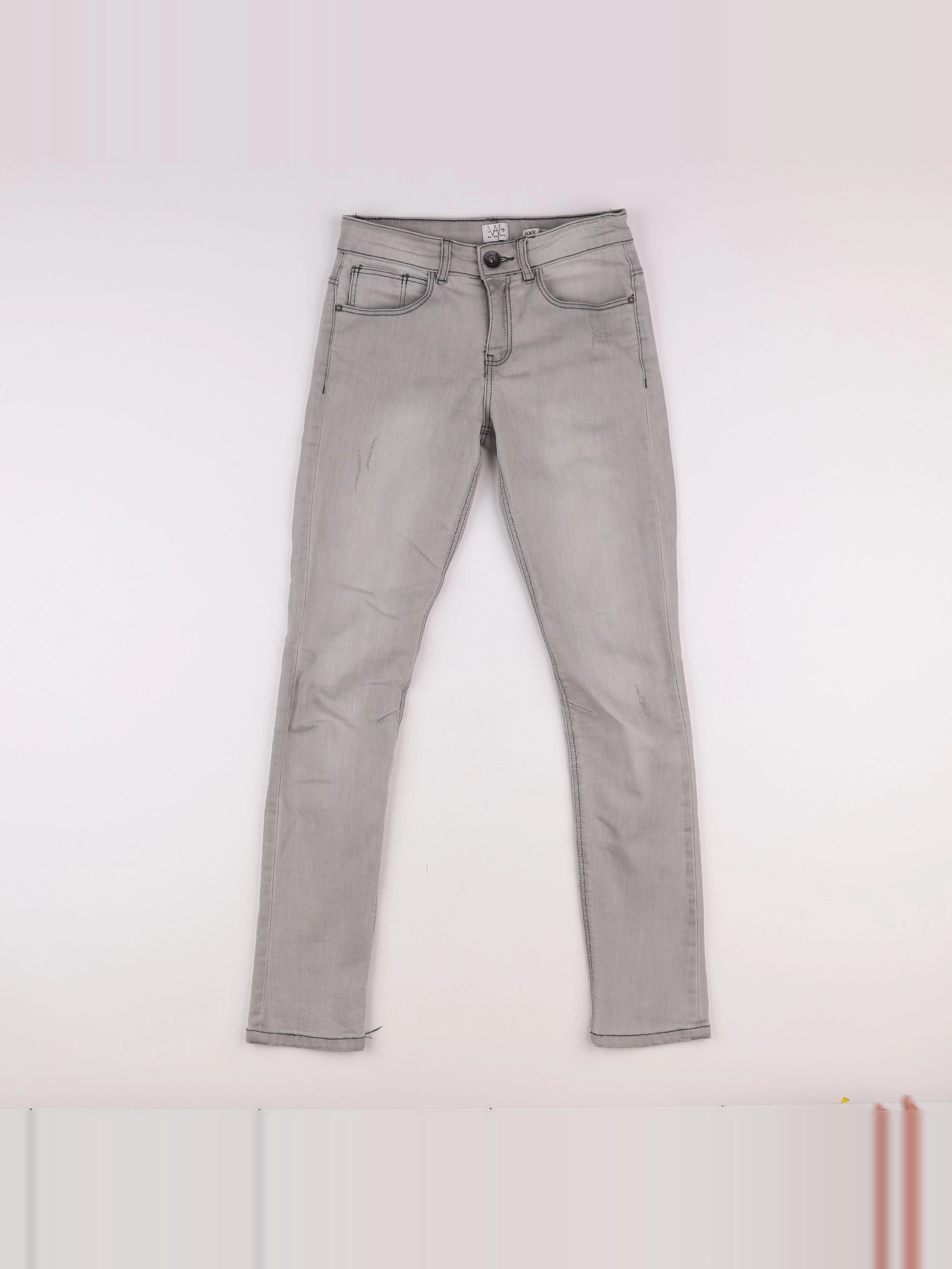 IKKS - jean gris - 12 ans