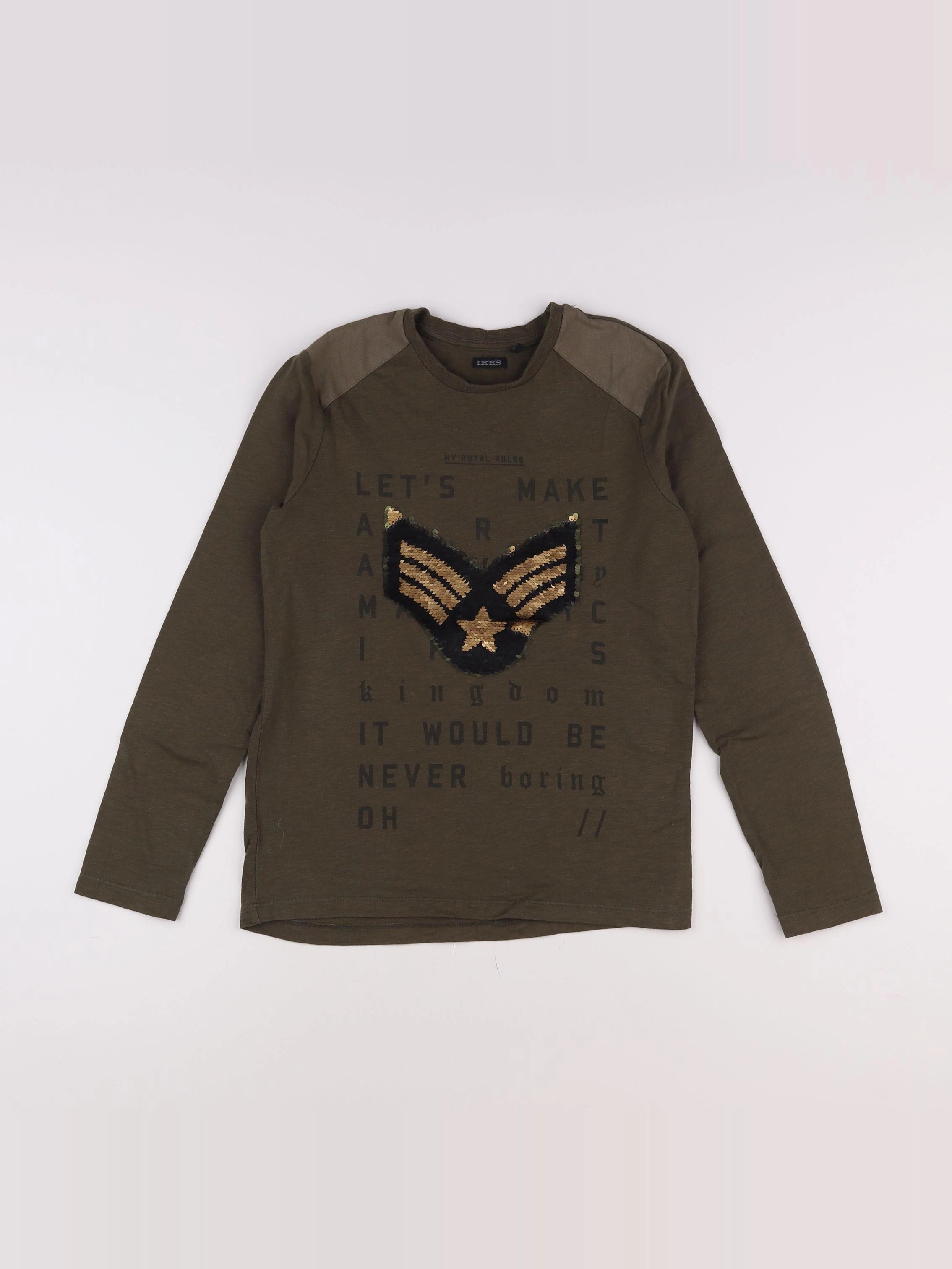 IKKS - tee-shirt vert - 12 ans