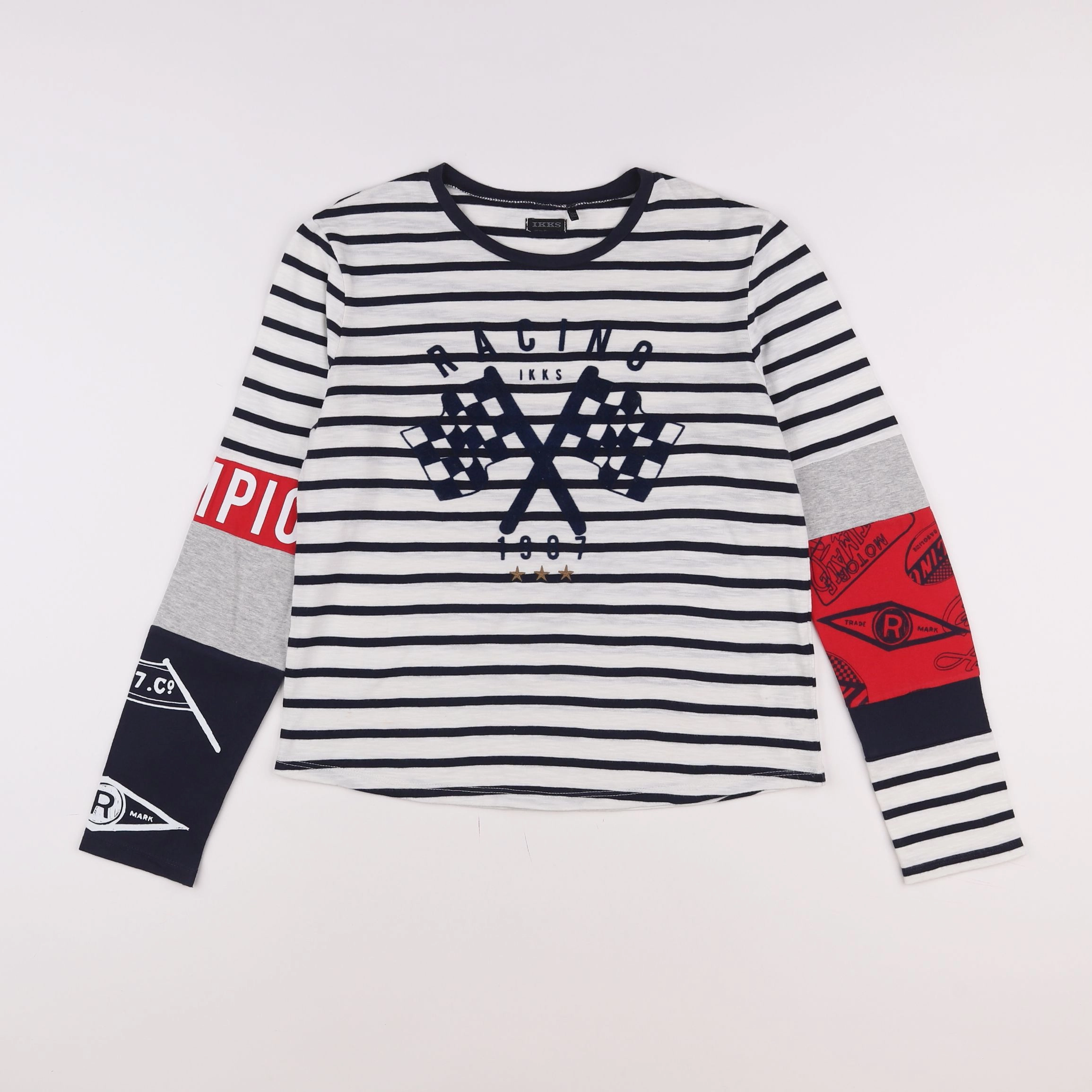 IKKS - tee-shirt bleu - 12 ans