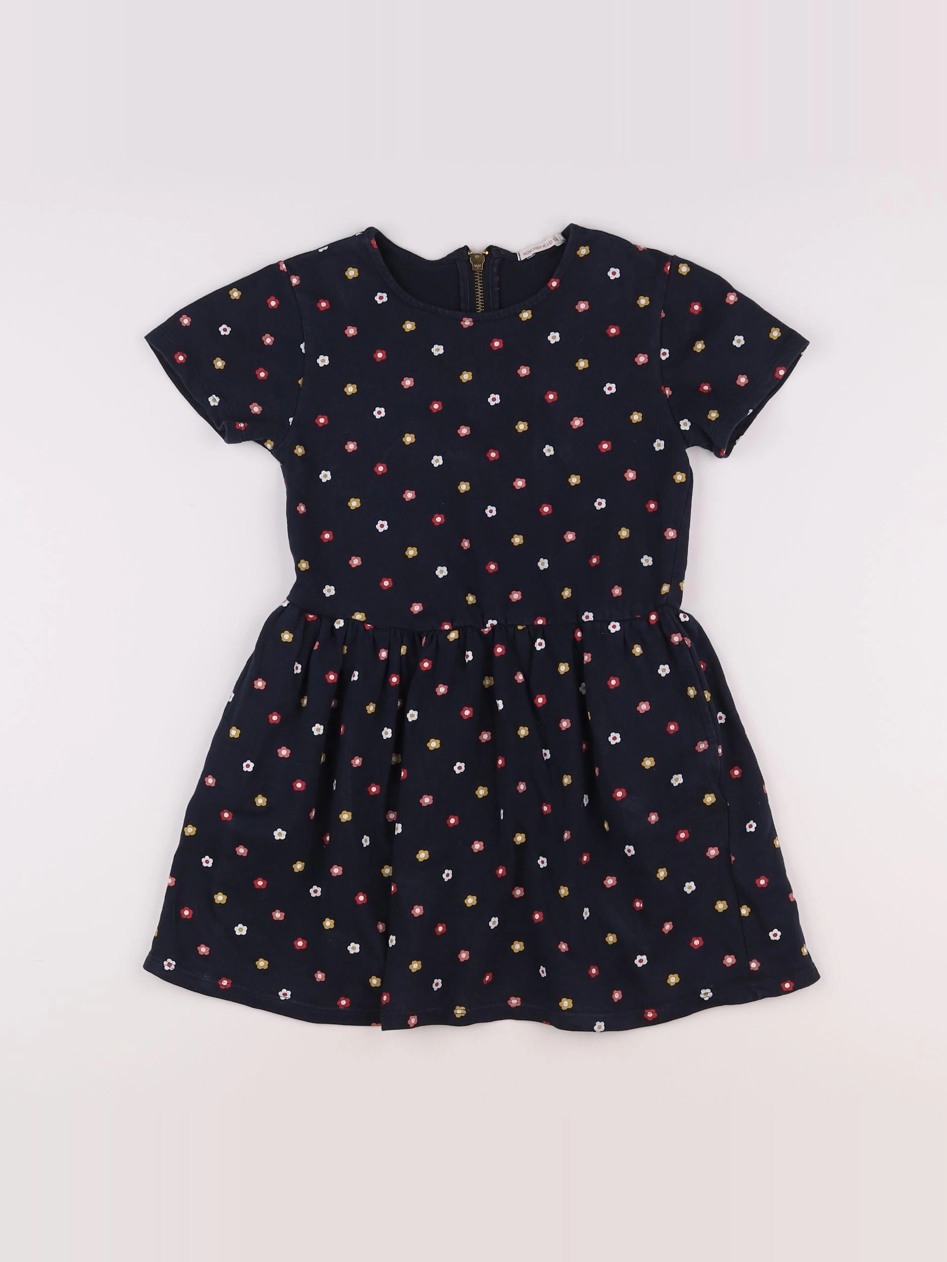 Monoprix - robe bleu - 8 ans