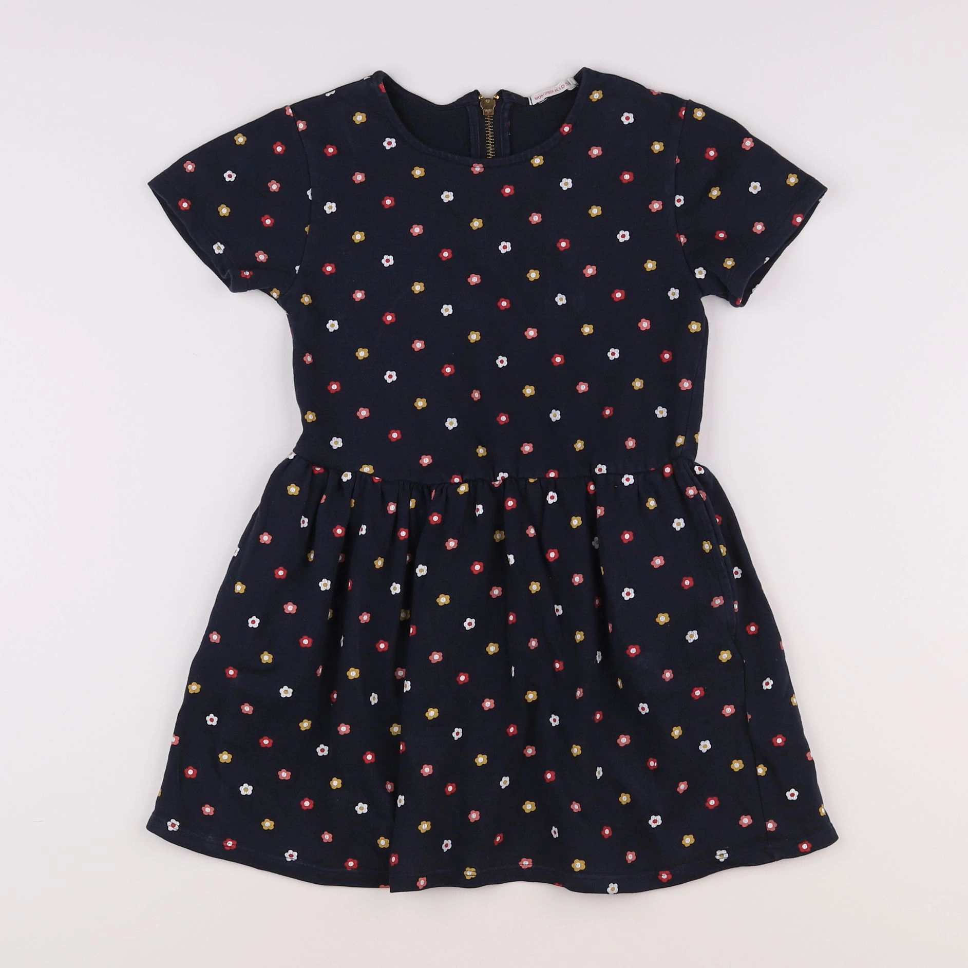 Monoprix - robe bleu - 8 ans
