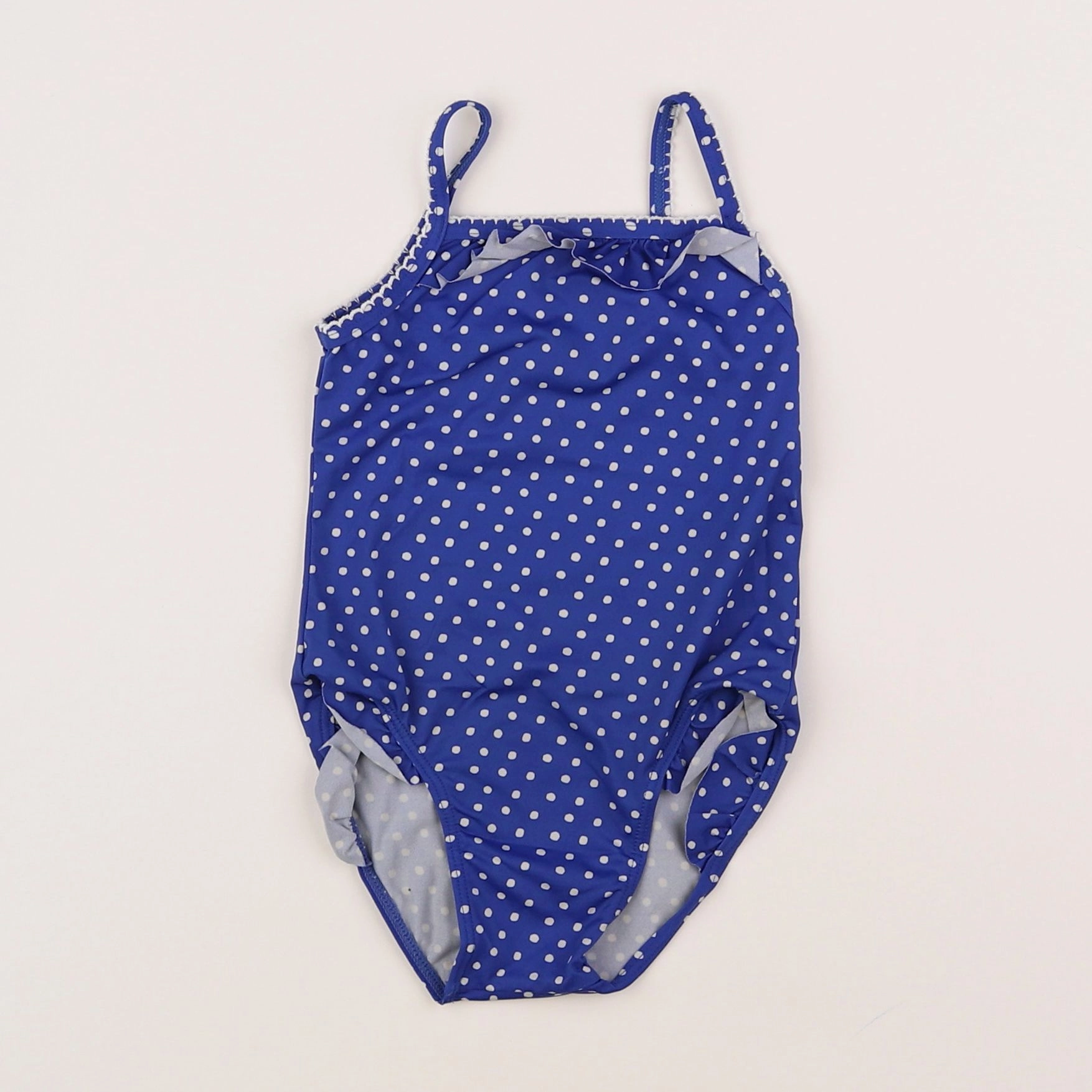 Petit Bateau - maillot de bain blanc, bleu - 18 mois