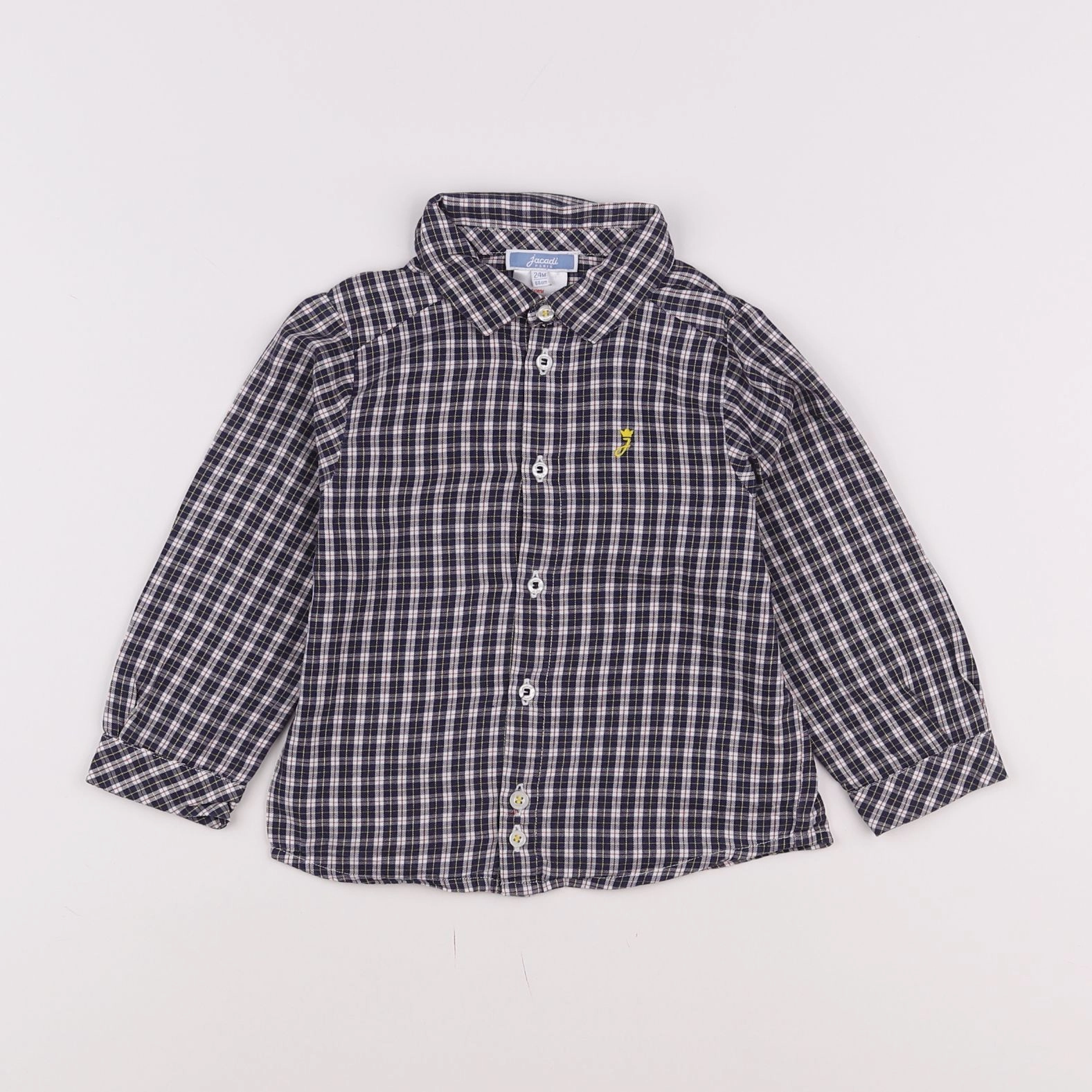 Jacadi - chemise bleu - 2 ans