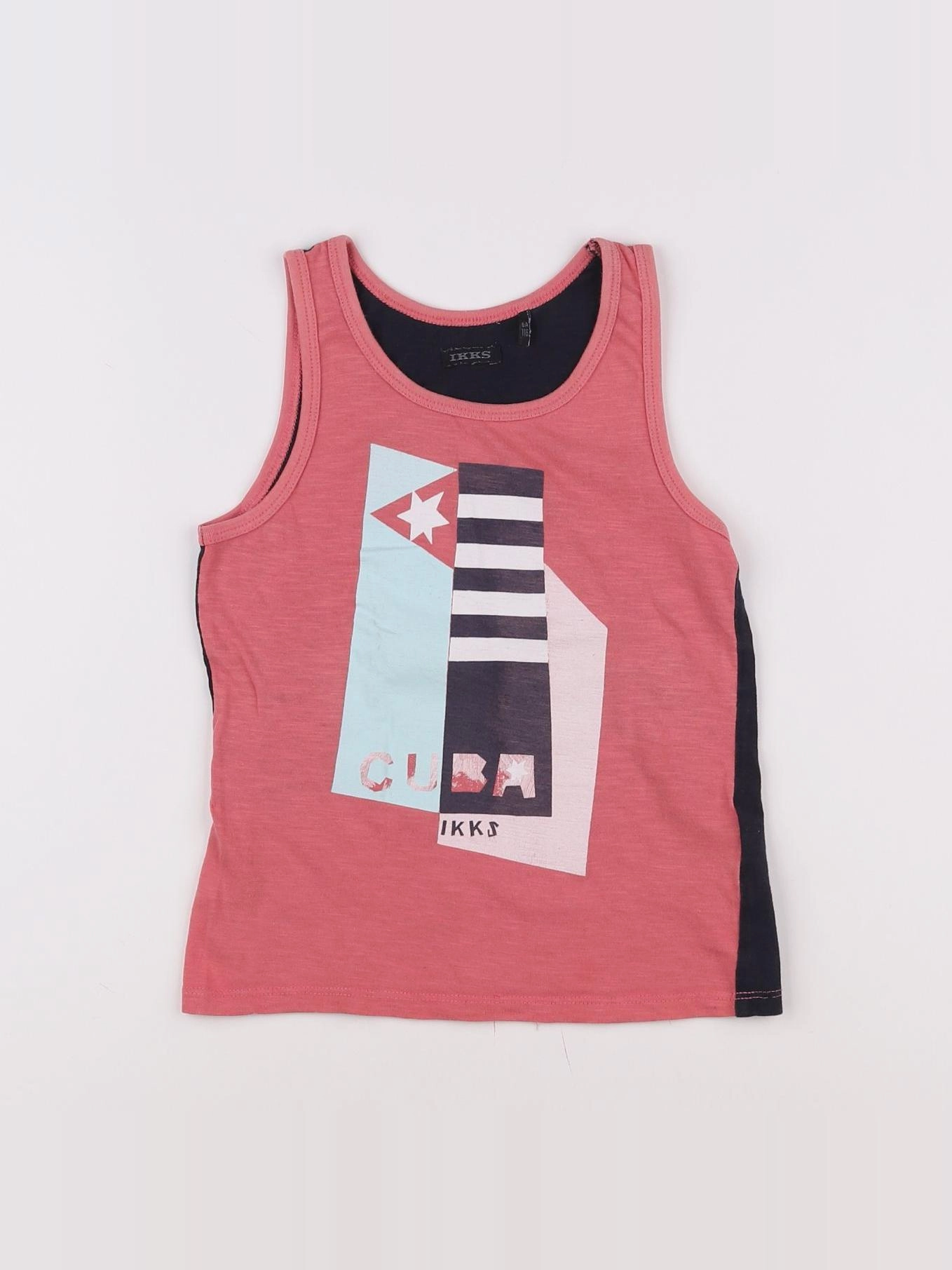 IKKS - débardeur rose - 6 ans