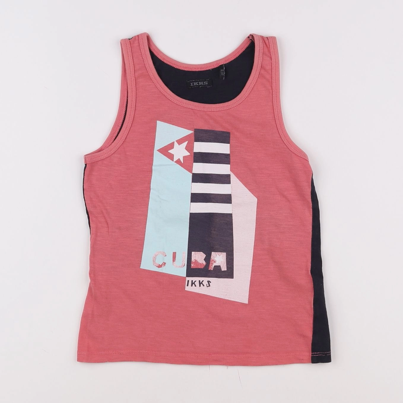 IKKS - débardeur rose - 6 ans