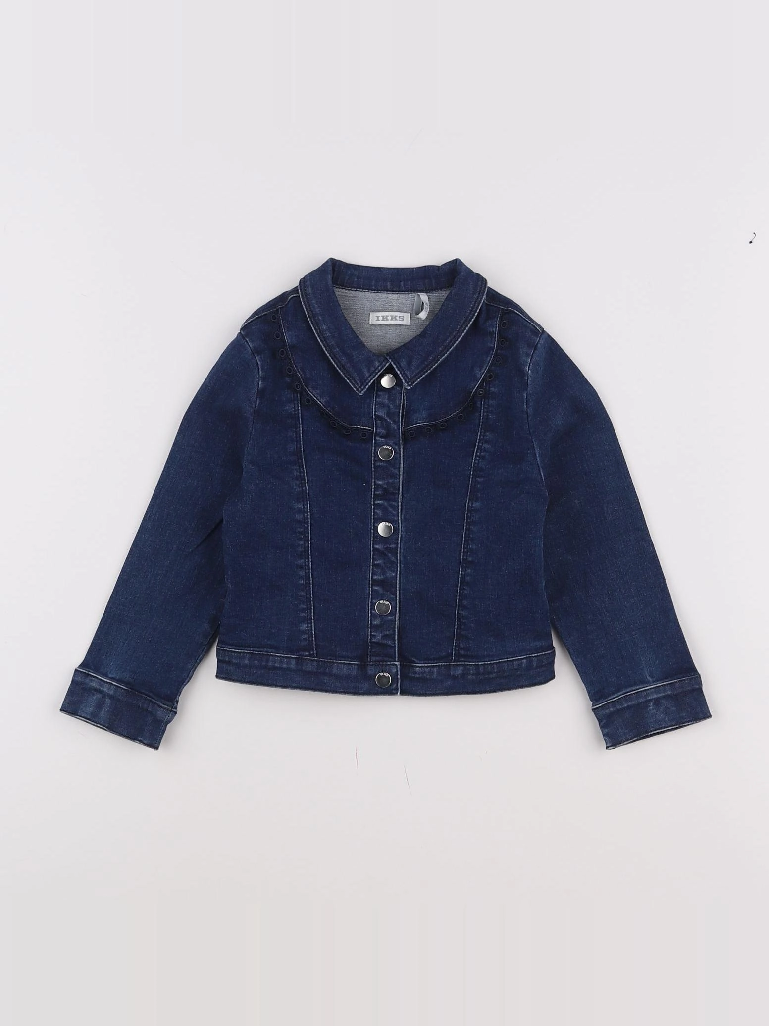 IKKS - veste imprimé au dos bleu - 2 ans