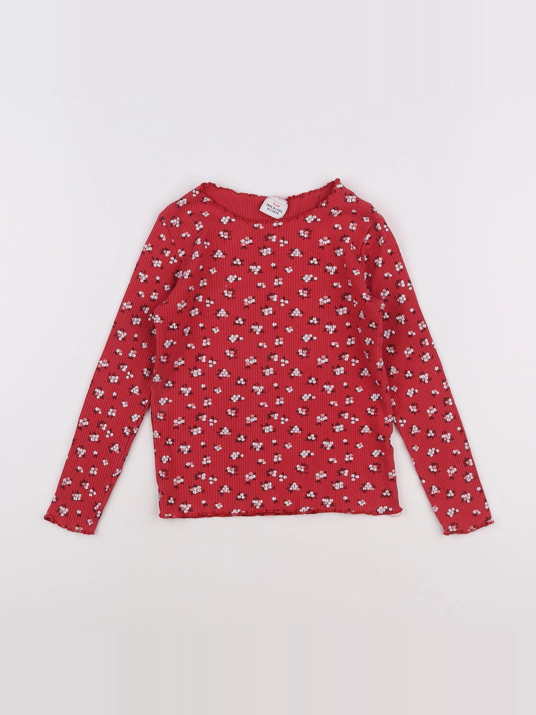 Tape à l'oeil - tee-shirt rouge - 8 ans