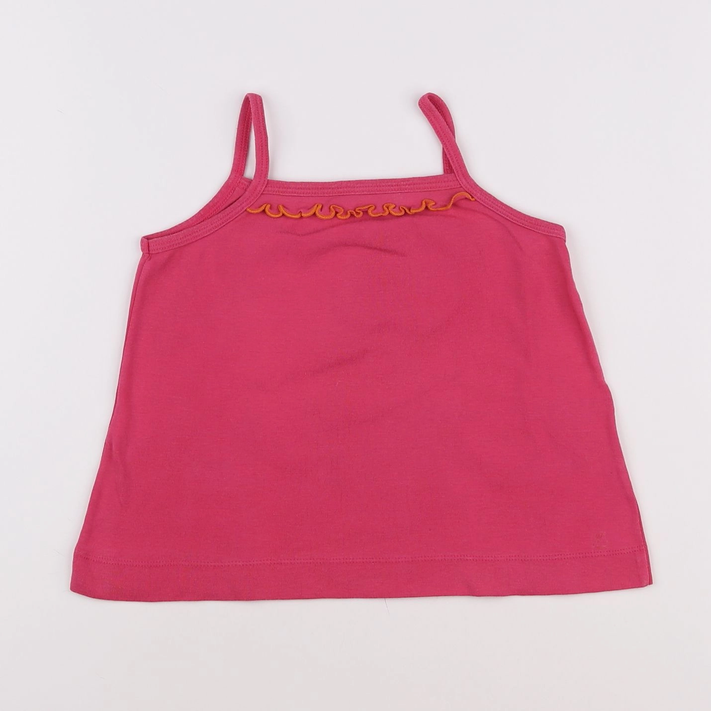 Petit Bateau - maillot de corps rose - 8 ans