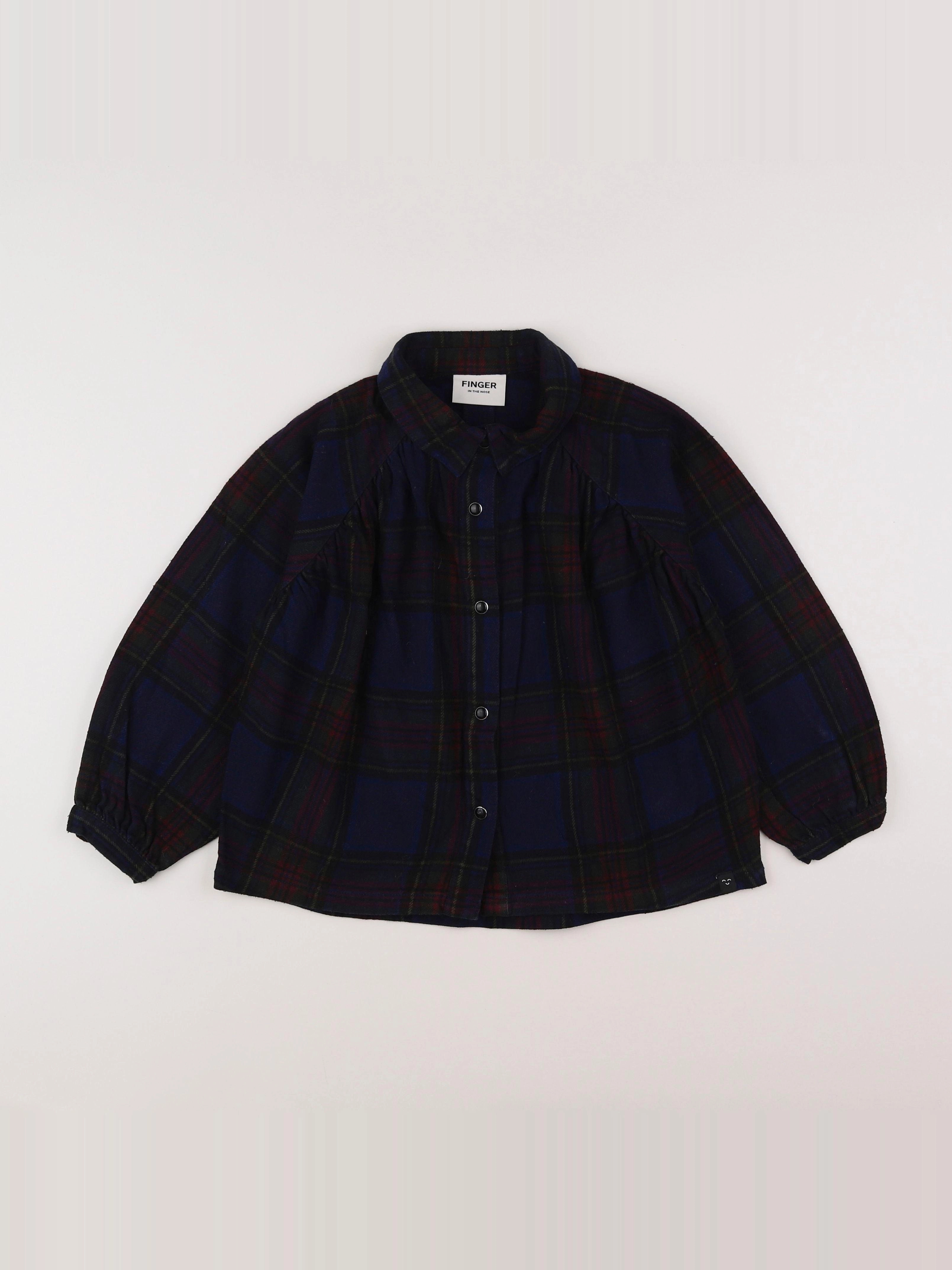 Finger in the nose - chemise multicolore - 8/9 ans