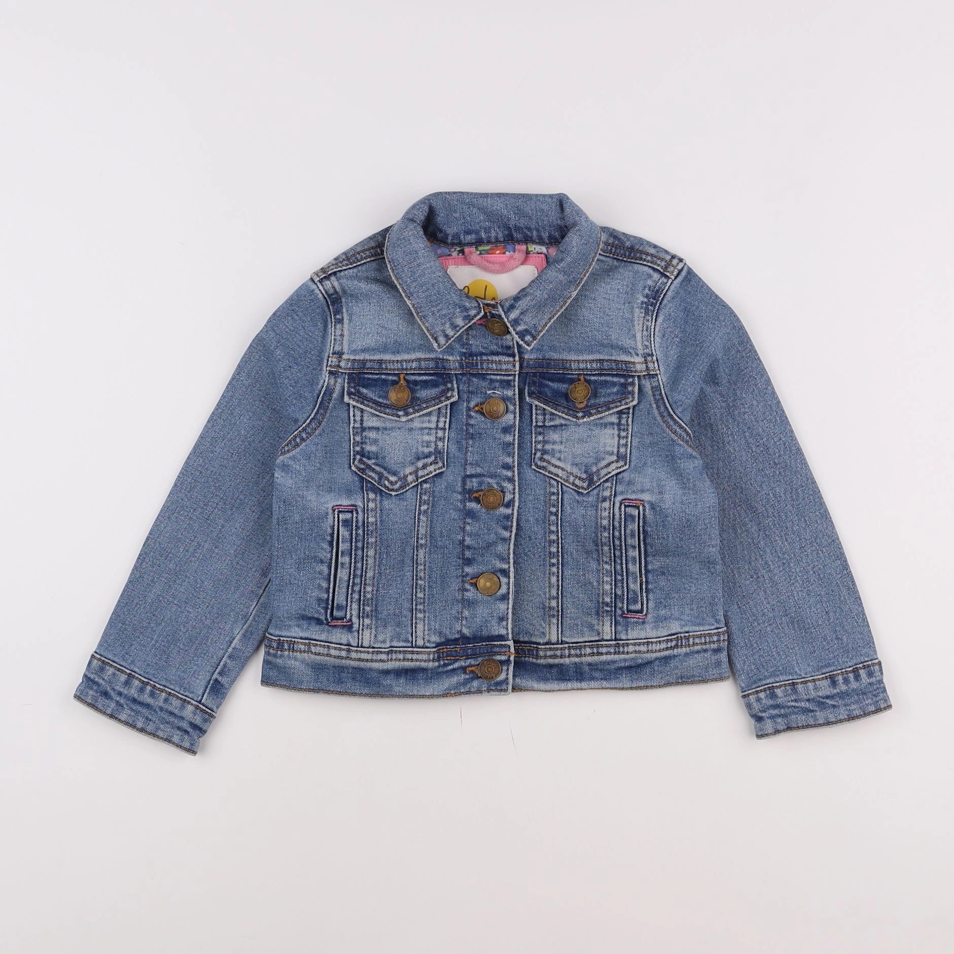 Boden - veste bleu - 4/5 ans