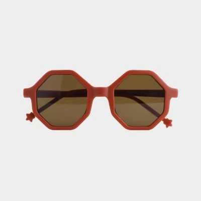 YEYE - lunettes de soleil rouge - TU (2/7 ans)