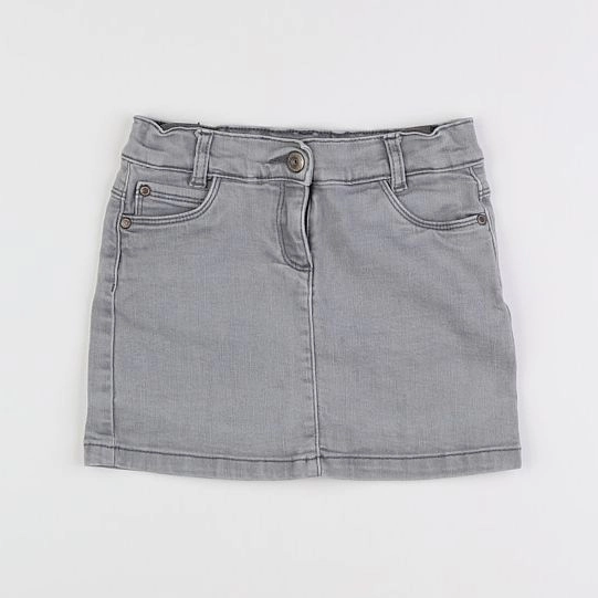 Vertbaudet - jupe gris - 5 ans