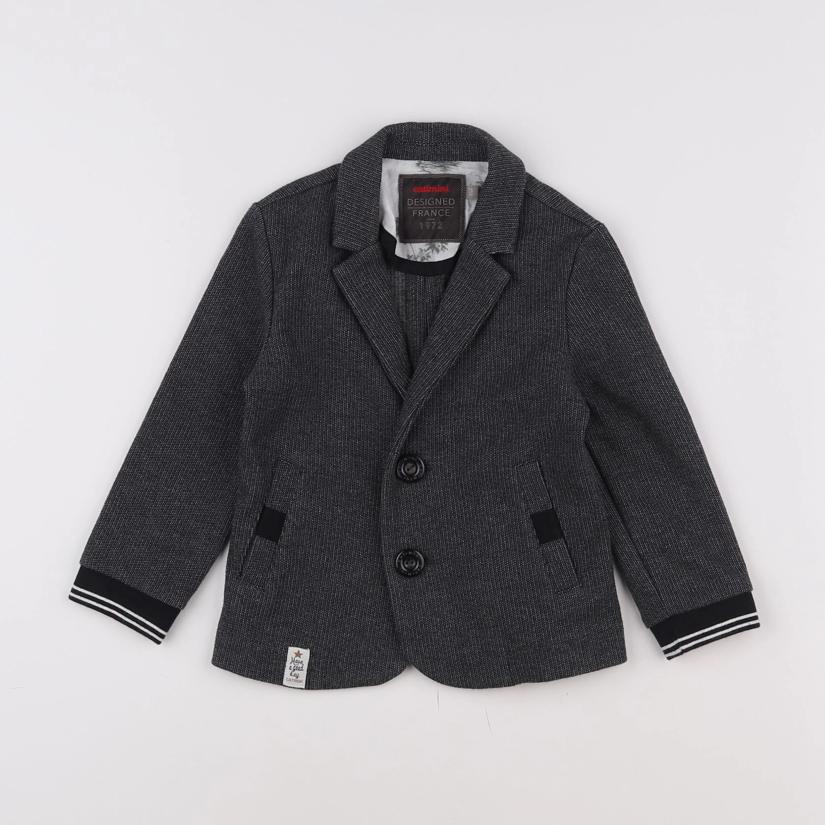 Catimini - veste gris - 3 ans