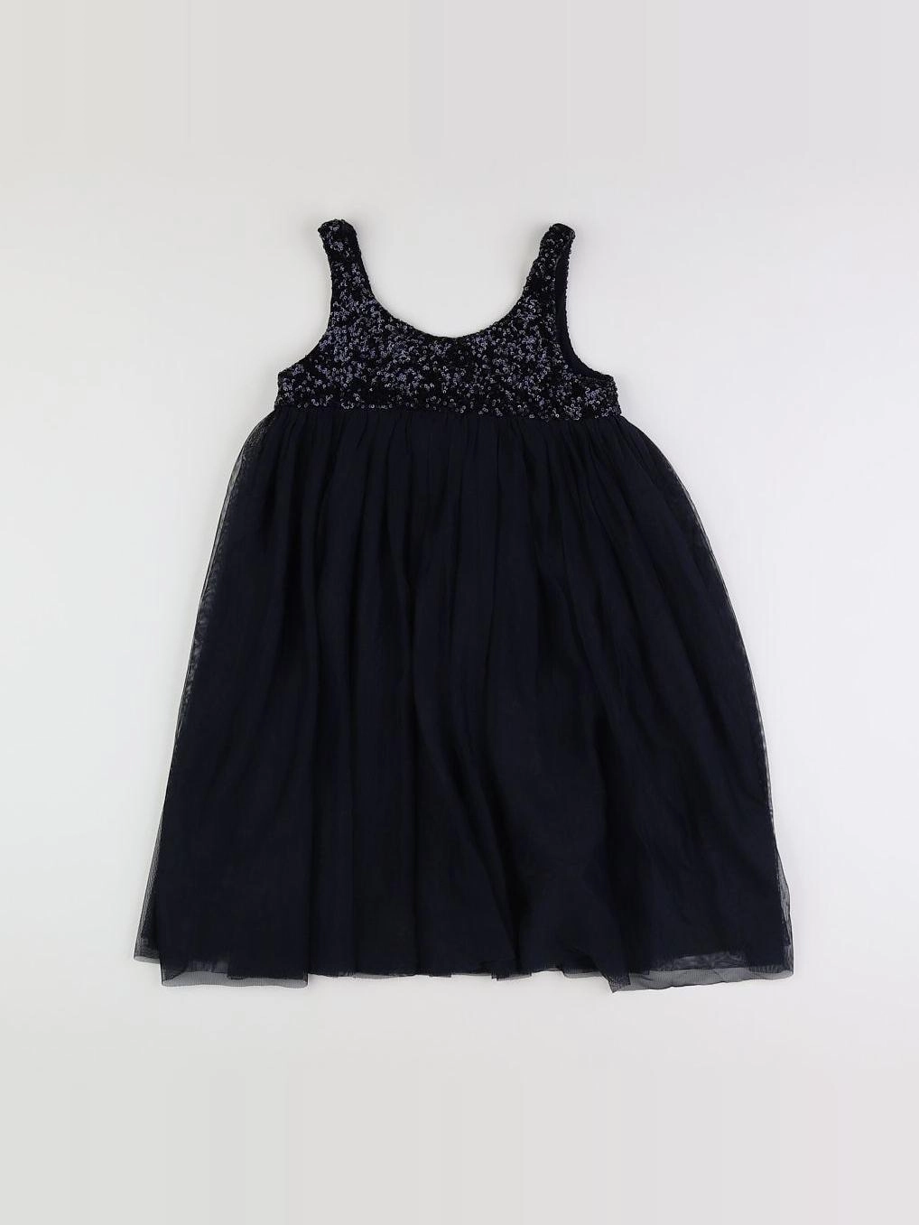 Monoprix - robe bleu - 8 ans