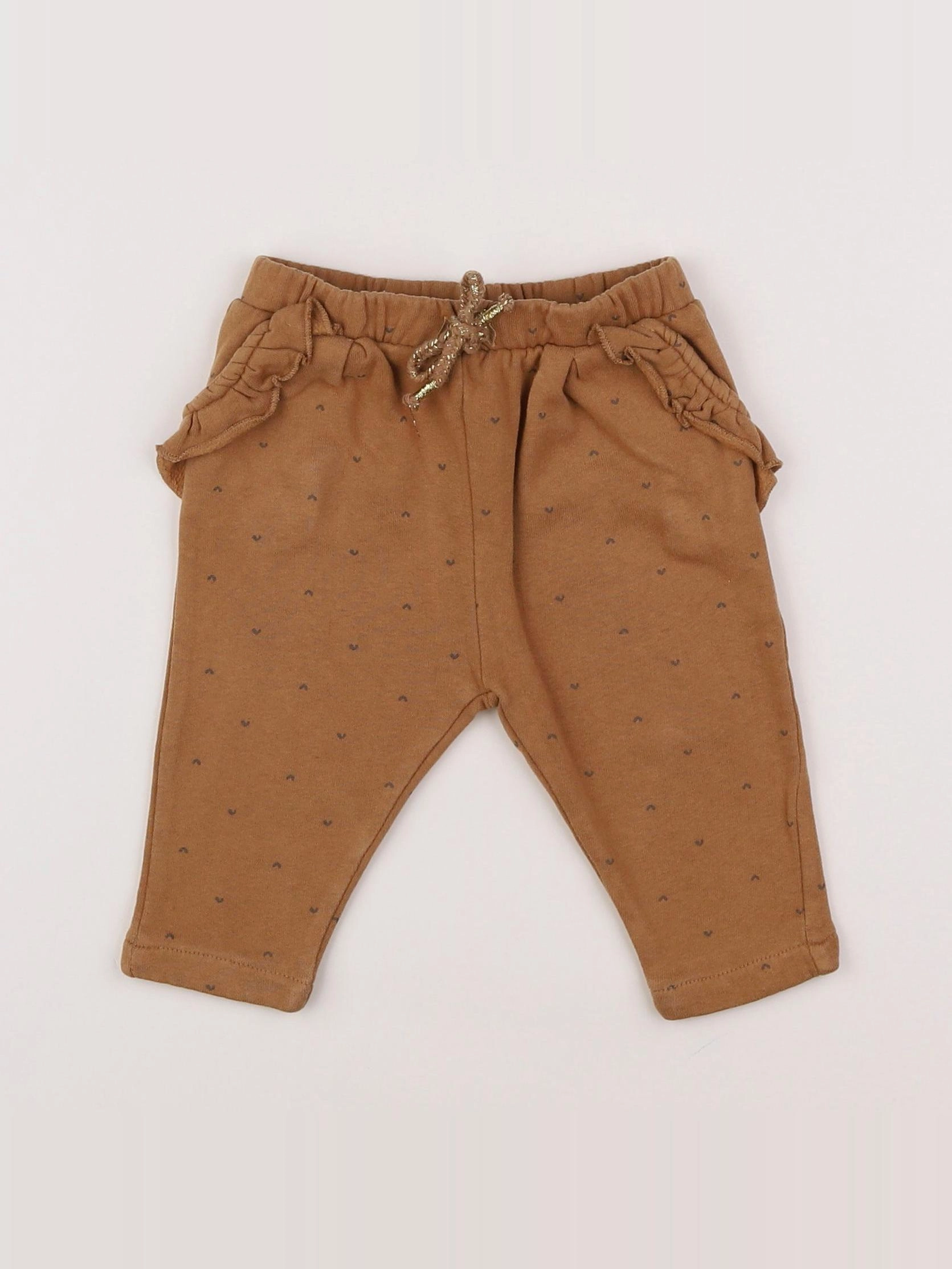 Vertbaudet - jogging marron - 6 mois