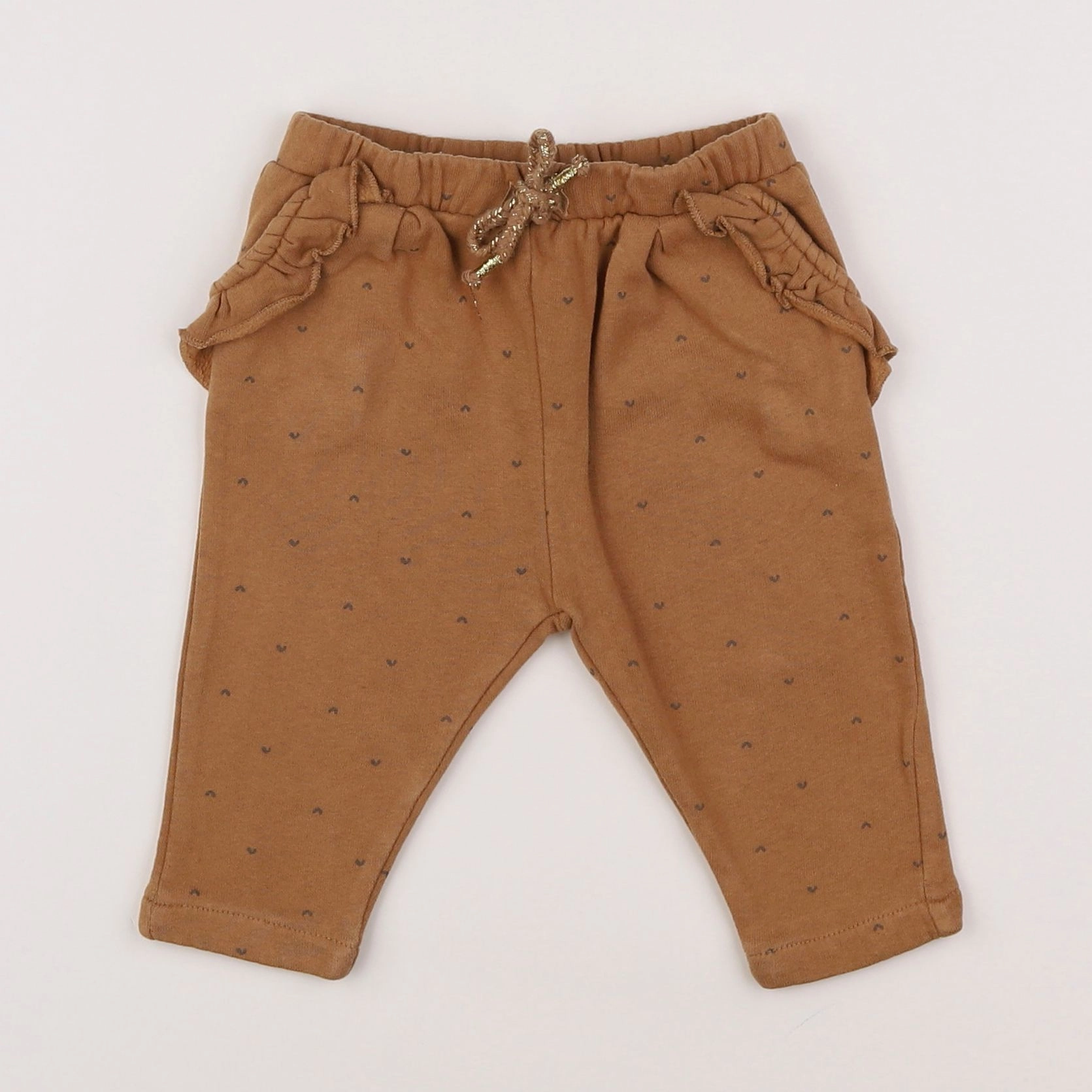 Vertbaudet - jogging marron - 6 mois