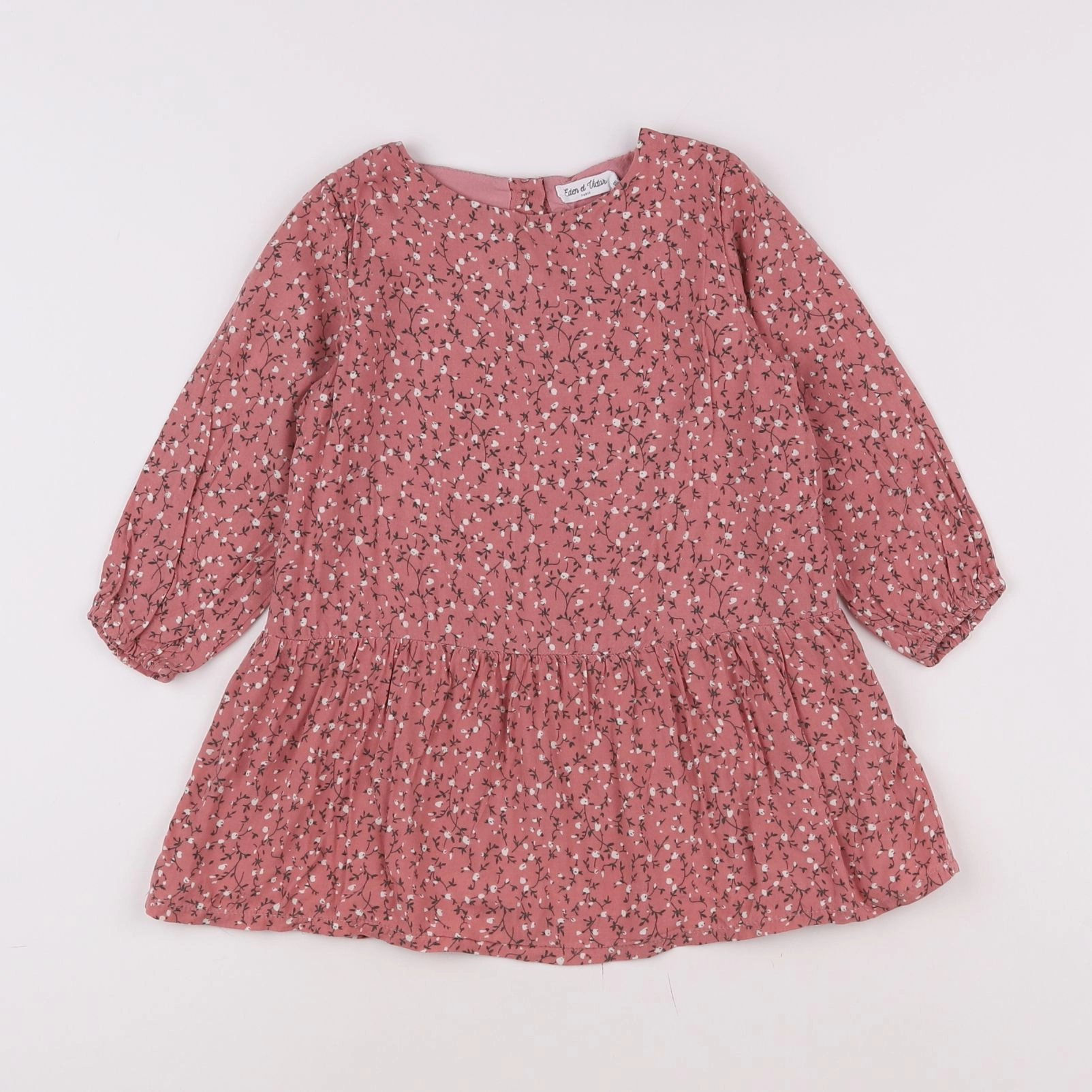 Eden & Victor - robe rose - 2 ans