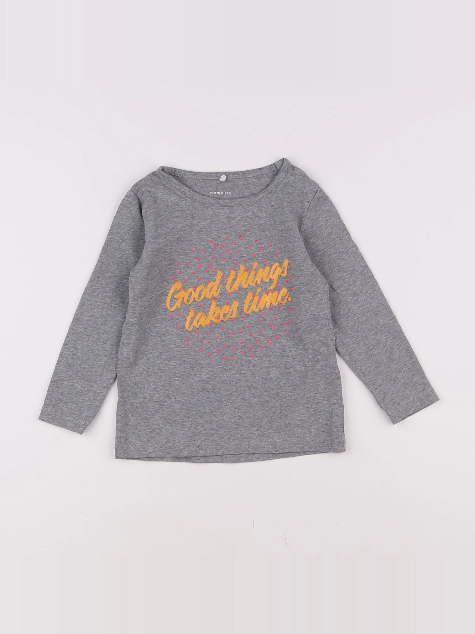 Name it - tee-shirt gris - 2 ans