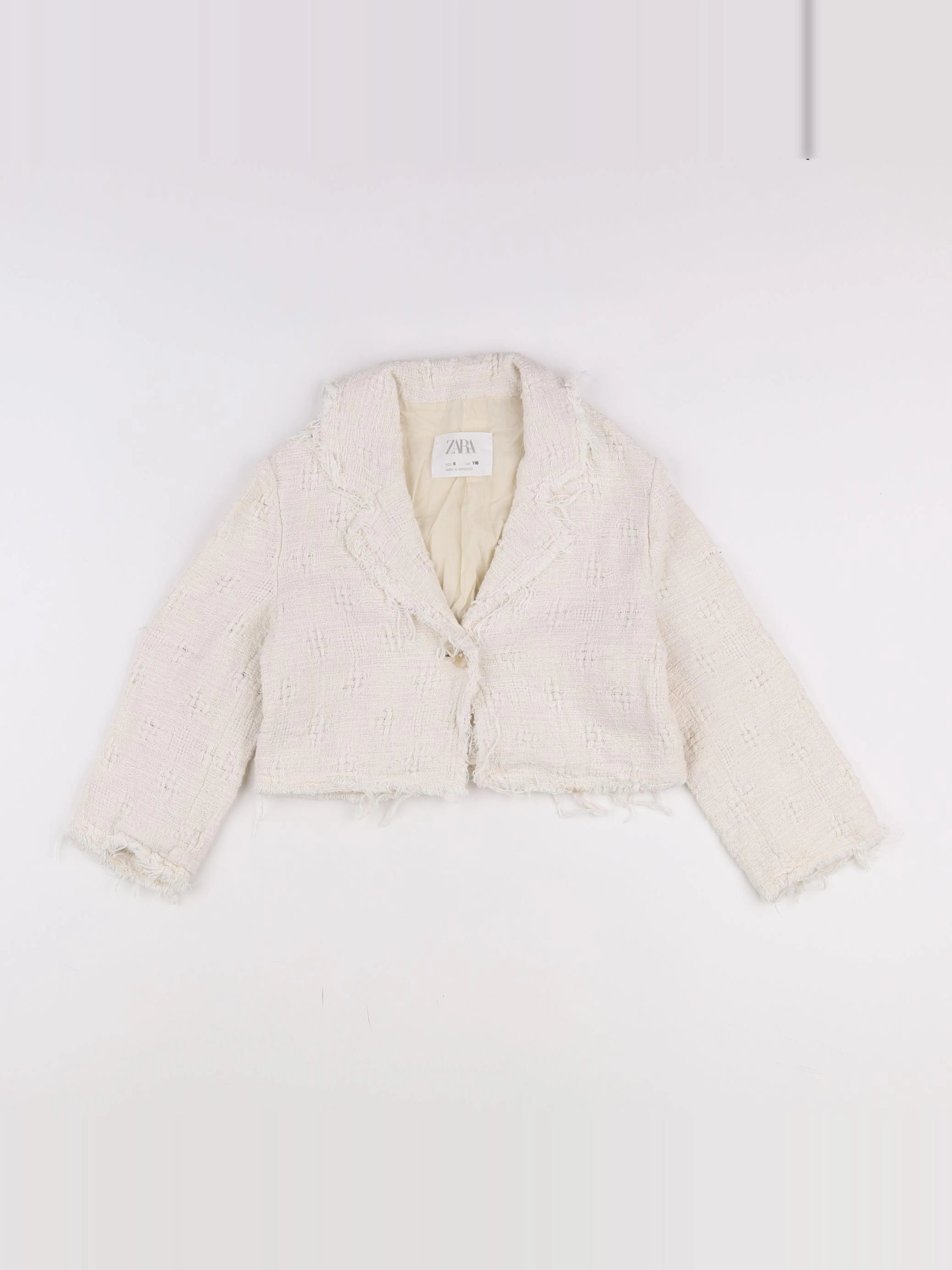 Zara - veste beige - 6 ans