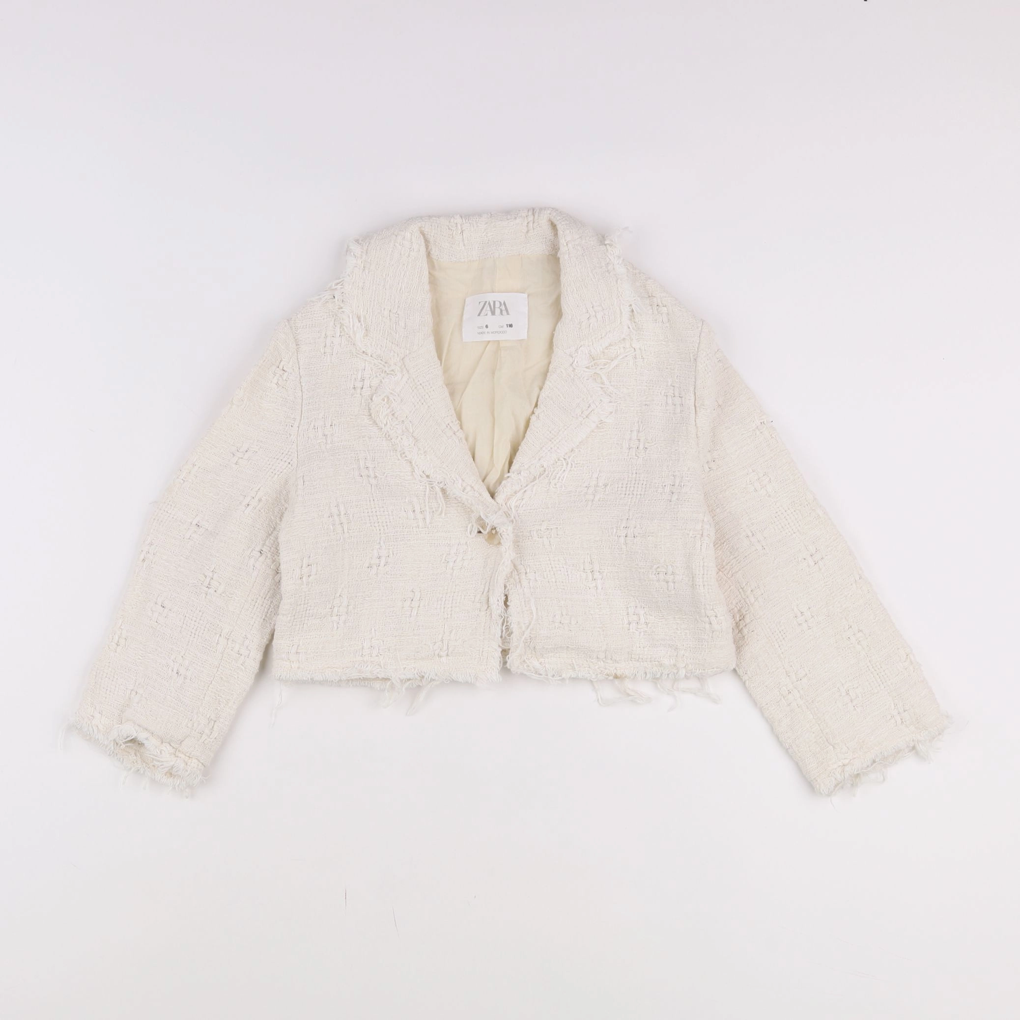 Zara - veste beige - 6 ans