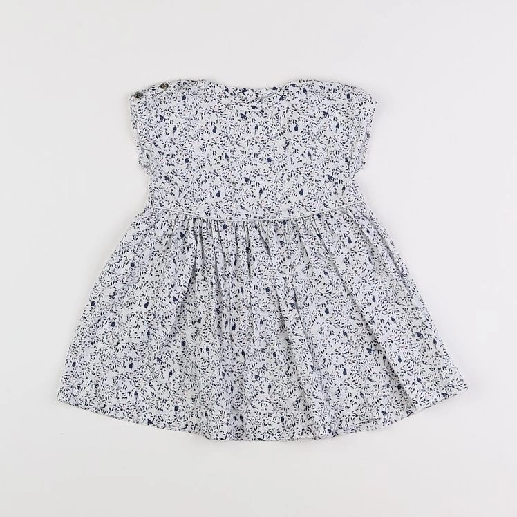 Petit Bateau - robe multicolore - 12 mois