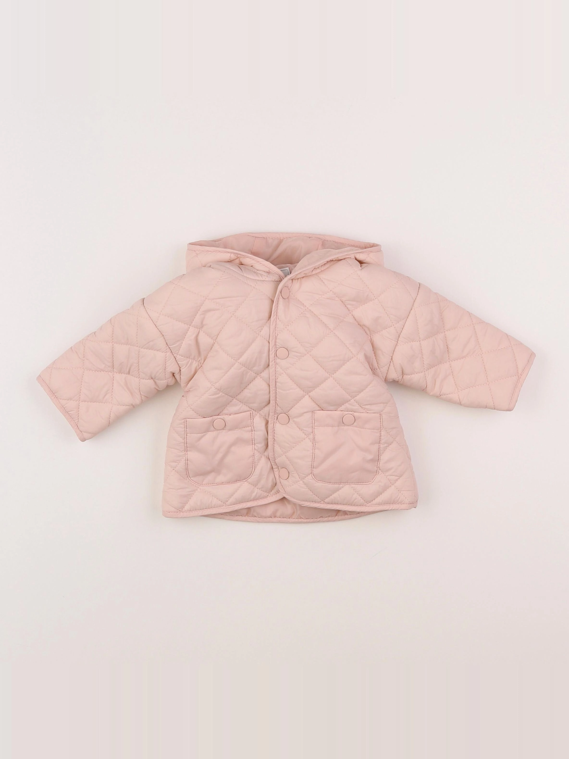 Vertbaudet - doudoune rose - 3 mois