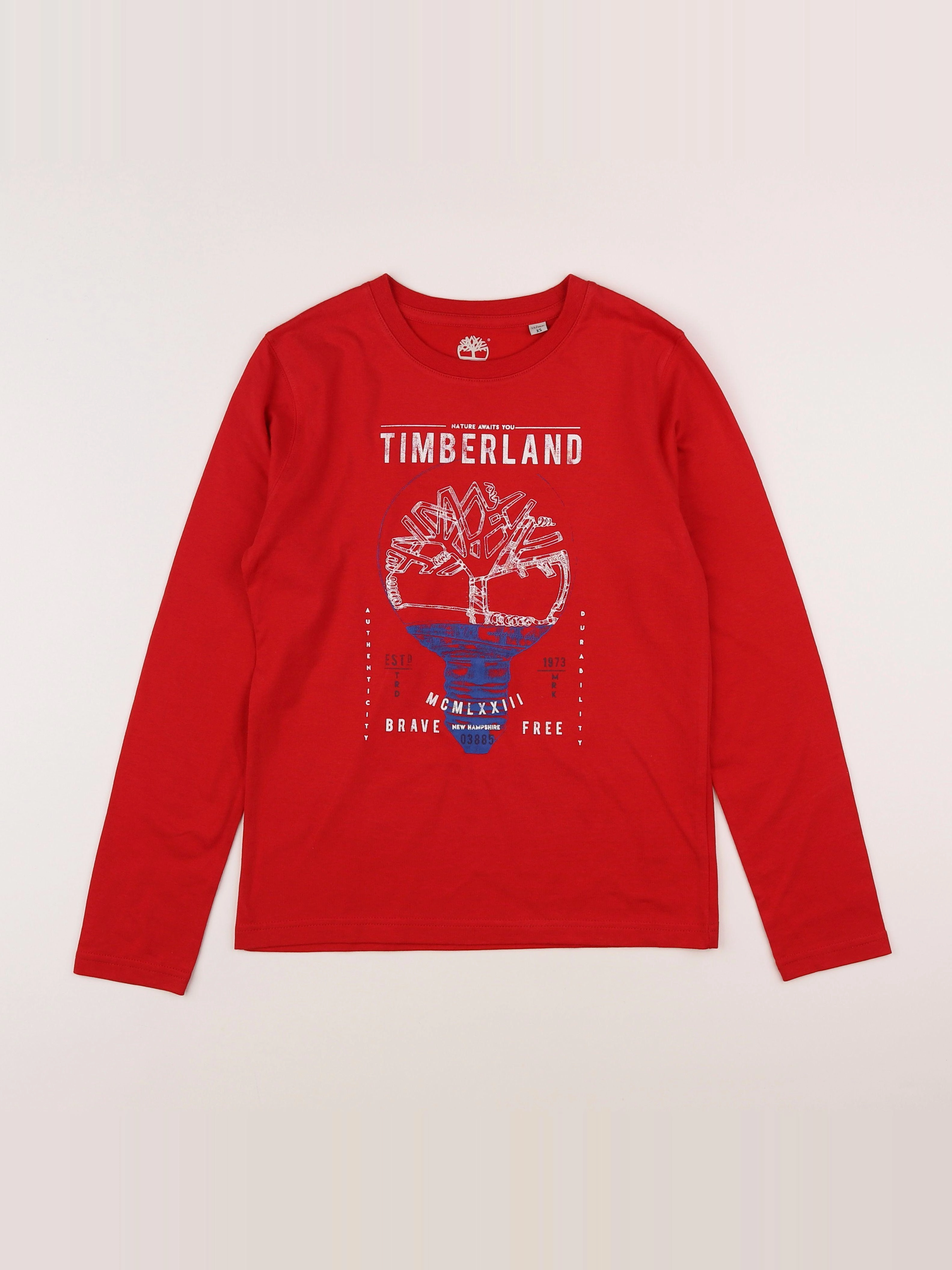 Timberland - tee-shirt rouge - 12 ans
