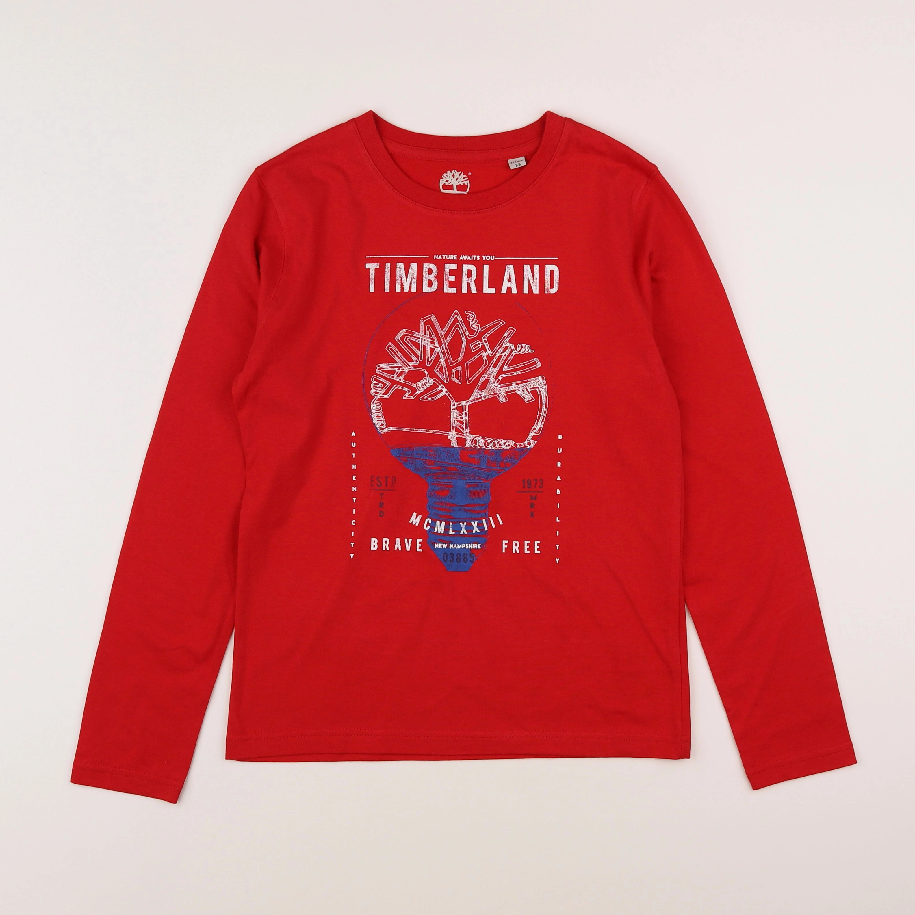 Timberland - tee-shirt rouge - 12 ans