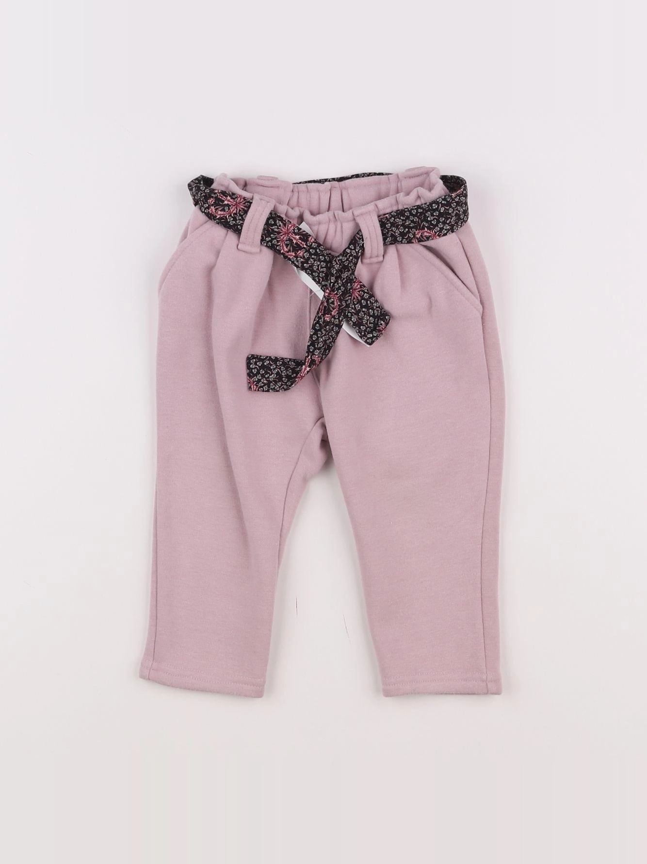 IKKS - pantalon rose - 12 mois