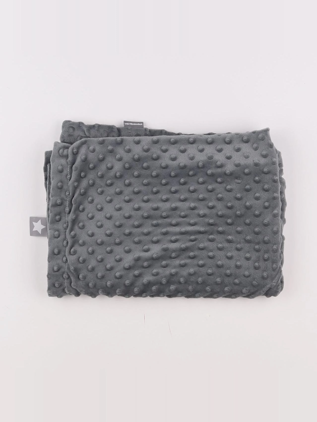 Vertbaudet - couverture gris - 