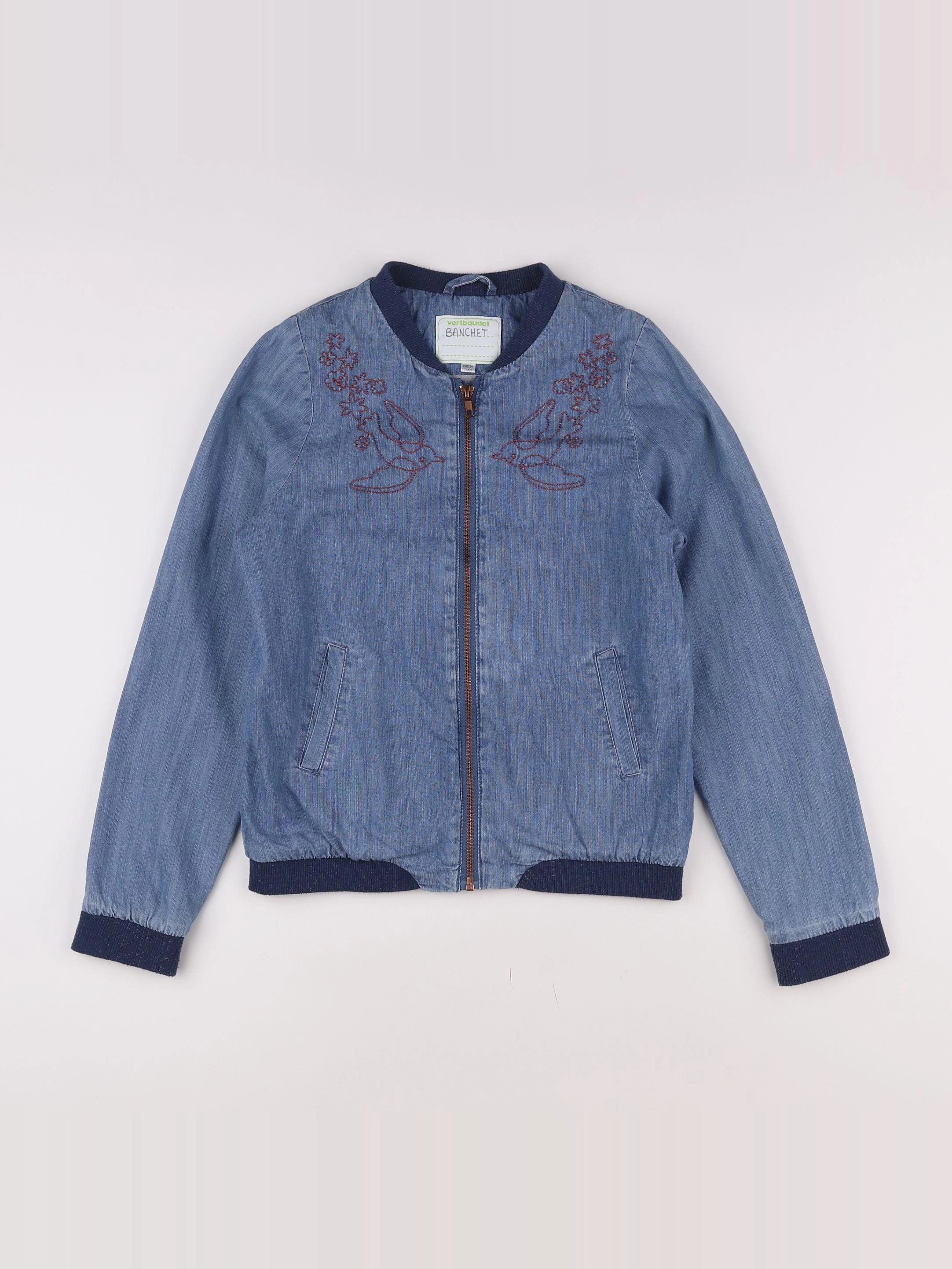 Vertbaudet - veste bleu - 12 ans