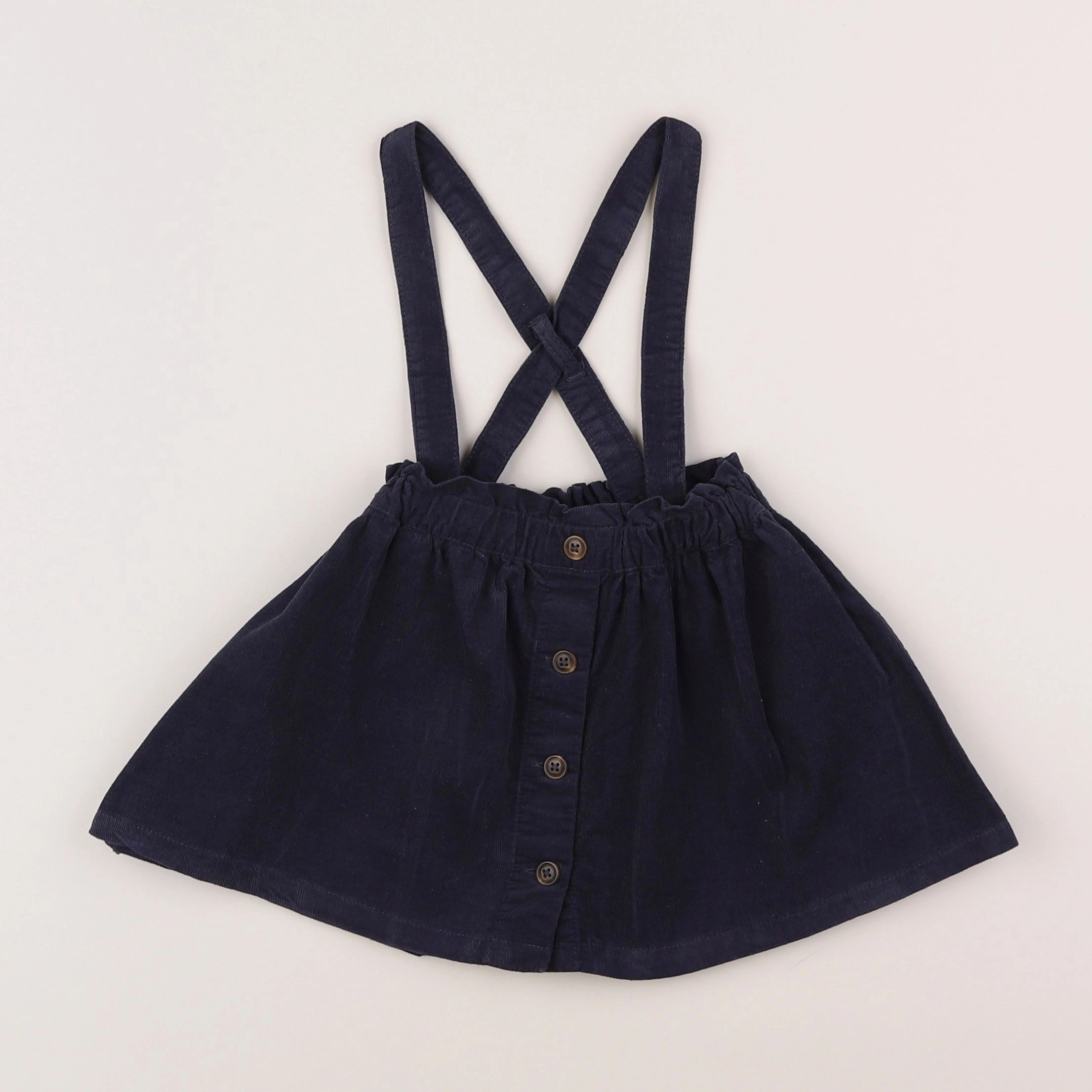 Vertbaudet - jupe bleu - 18 mois